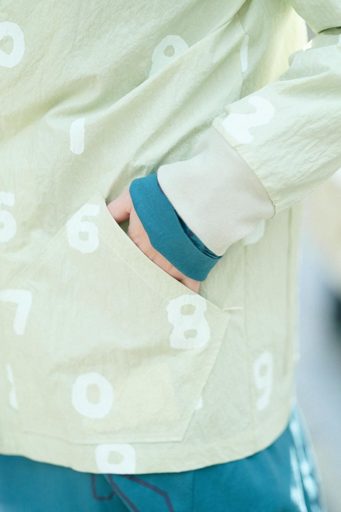 【Online】Typewriter Cloth BIKE Parka/SO-SU-U Young Bud Color