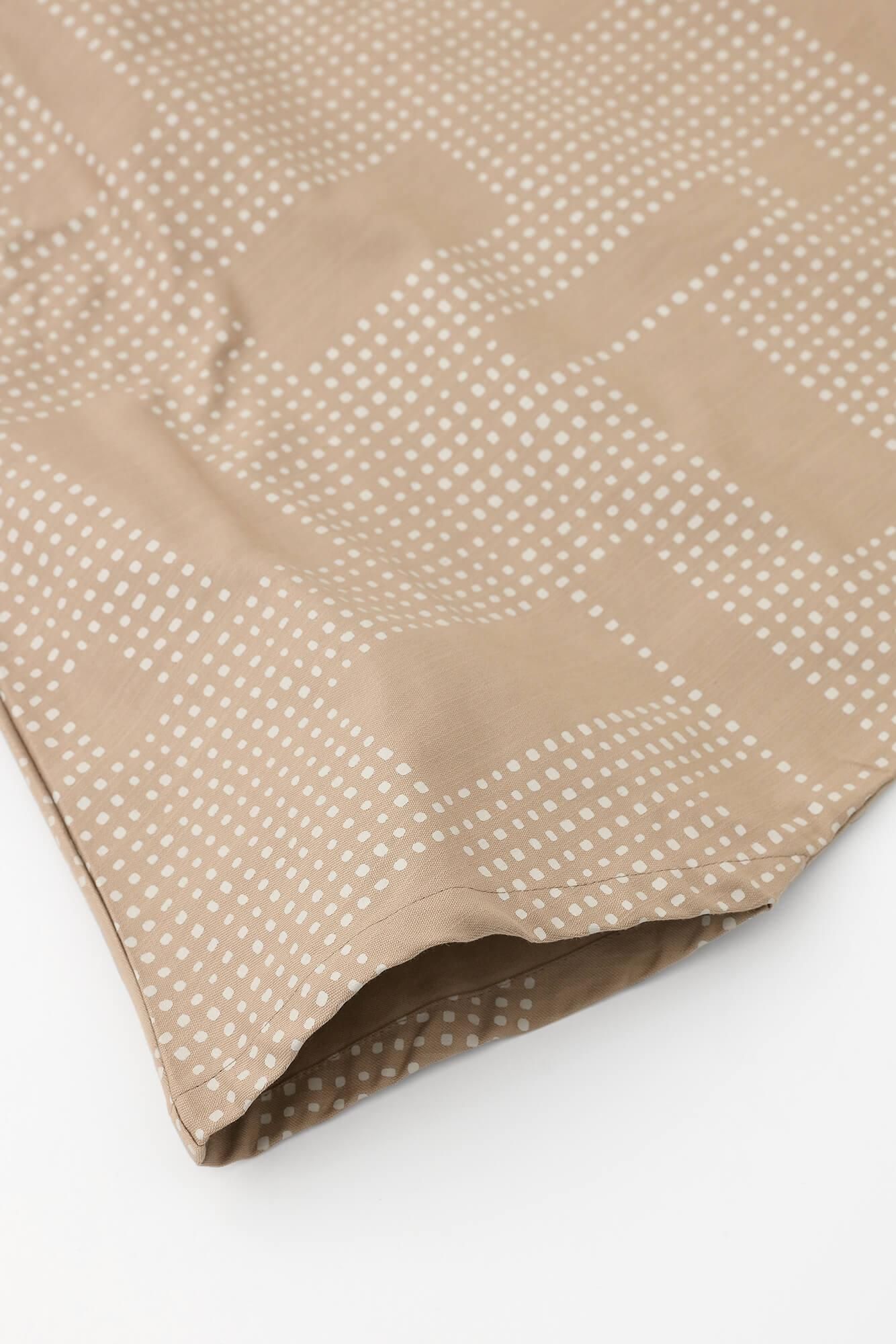 Back Satin Daimonji Sarouel Pants/Shadow Light Yellowish Beige