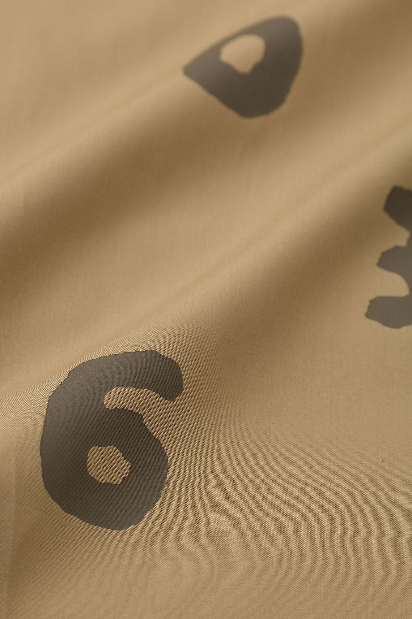 High Density Typewriter Cloth Cargo Jacket / Biscuit × SO-SU-U