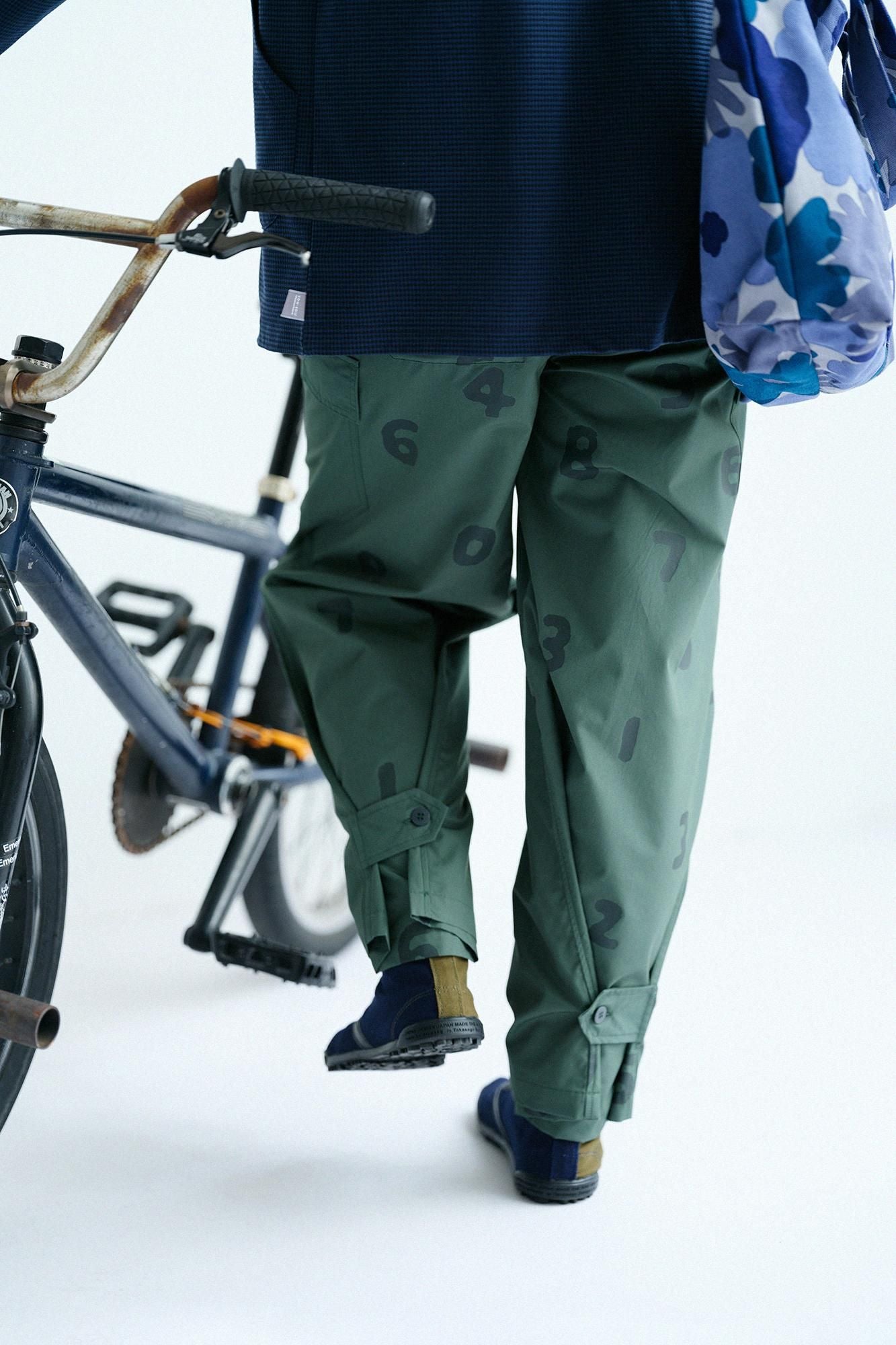 【online한정】고밀도 타입 라이터 크로스 카고팬츠/녹색 xSO-SU-U