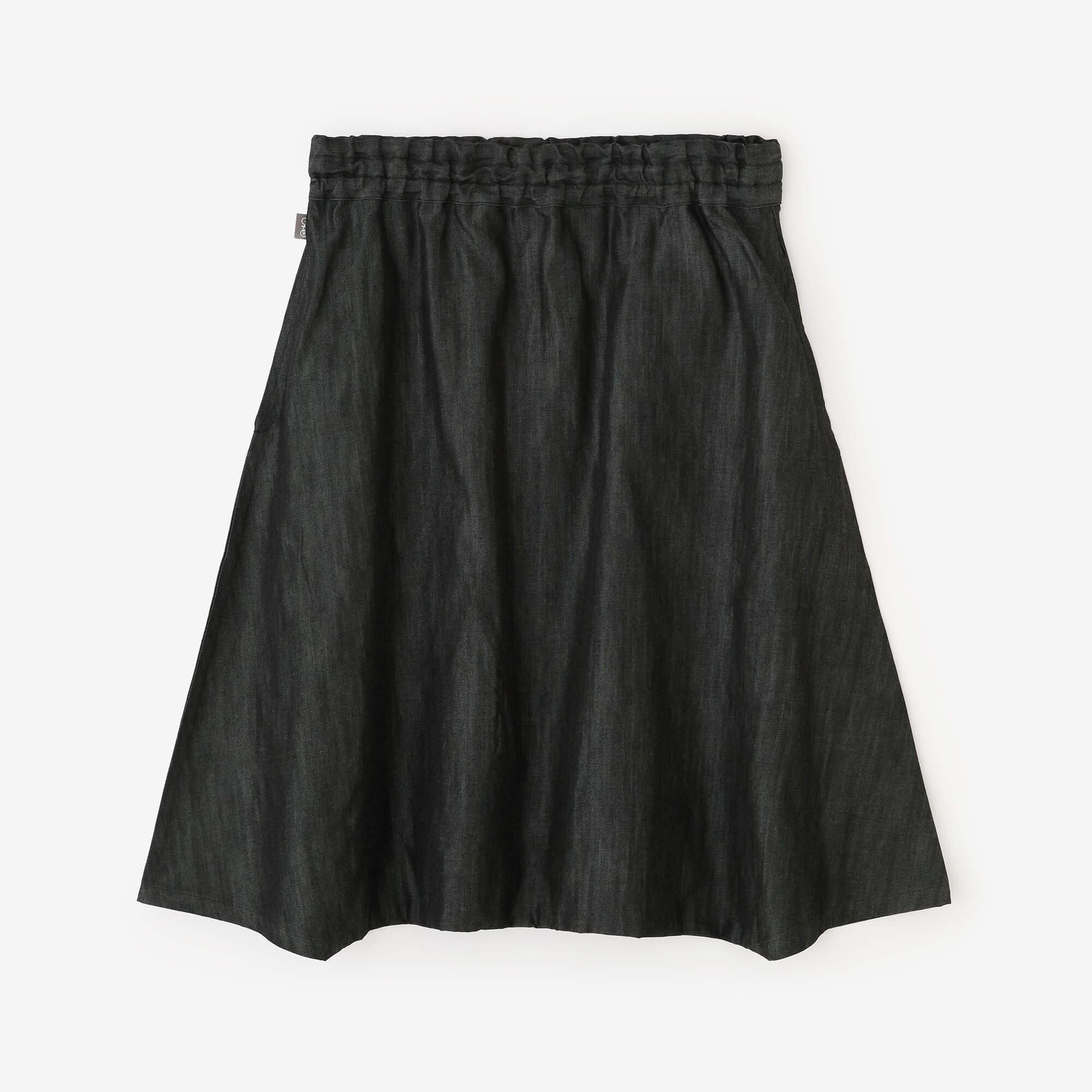 Baumwolle Tencel Light Ounce Denim Daimonjiyama/Heather Black