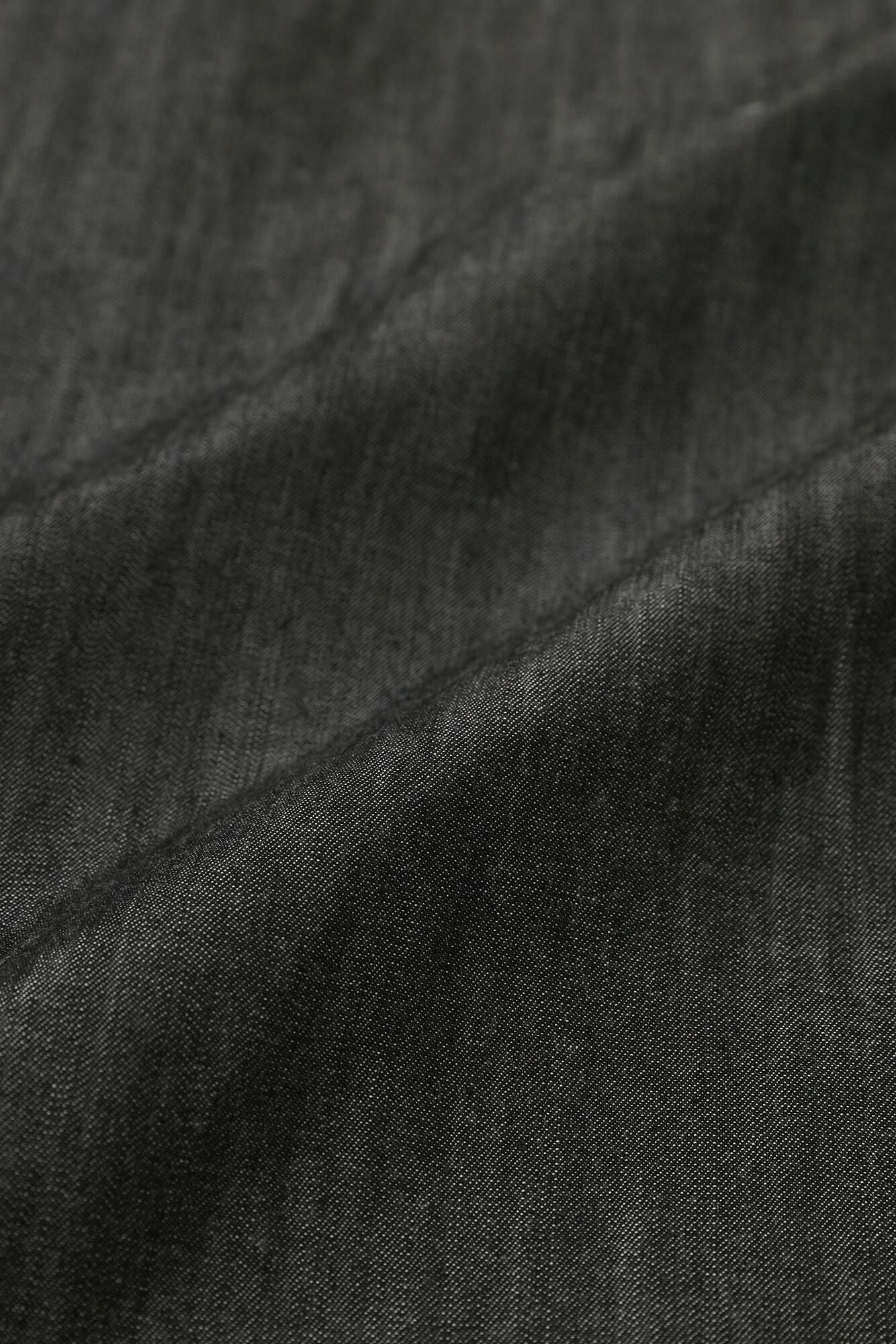 Baumwolle Tencel Light Ounce Denim Daimonjiyama/Heather Black