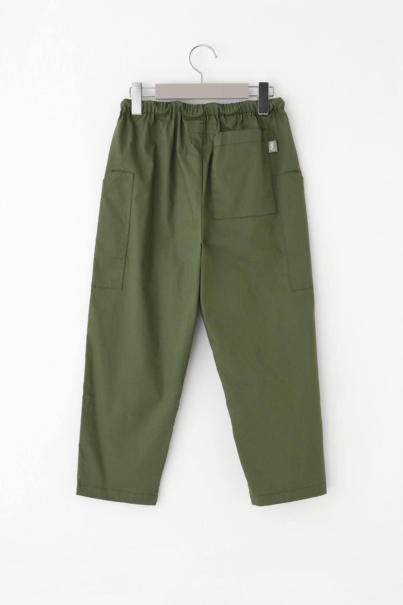 斜紋織 BIKE 七分褲/橄欖綠