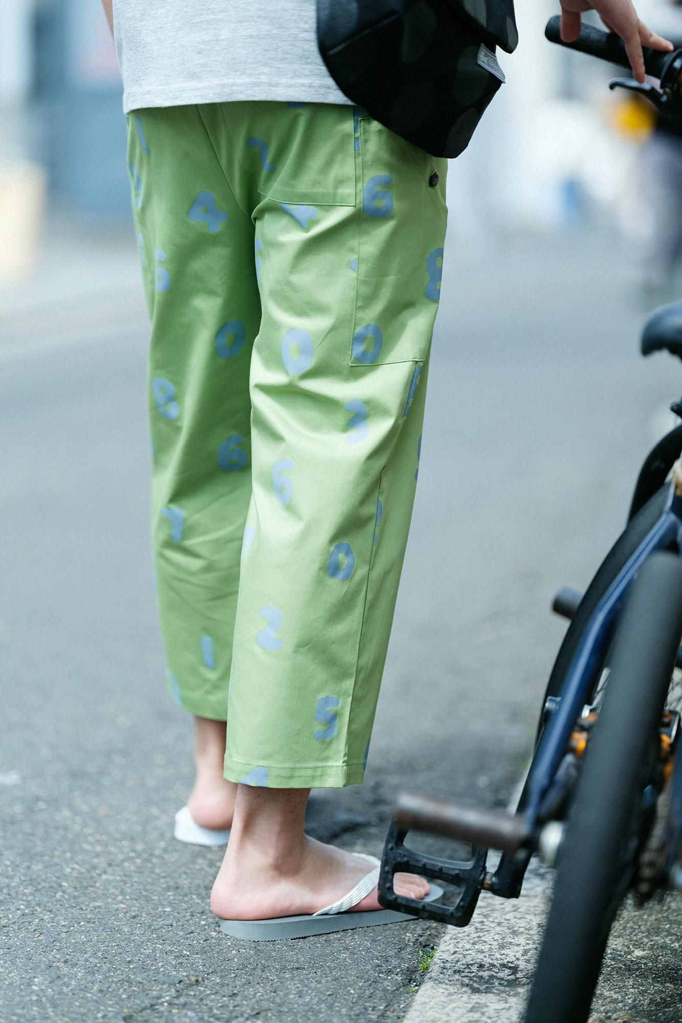 斜纹布 BIKE Suteteko/SO-SU-U 柳色染色