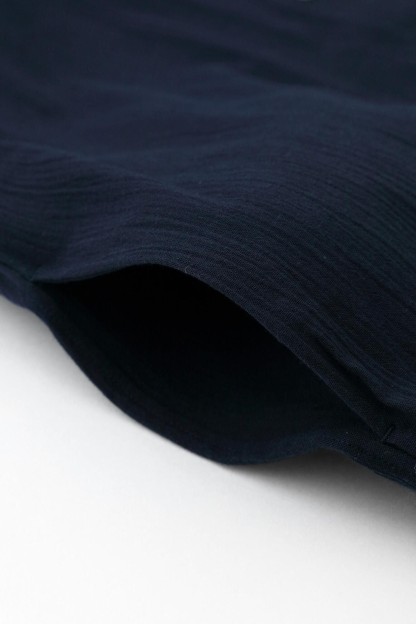 타카시마치지미 20/20 그란 셔츠 원피스/남색