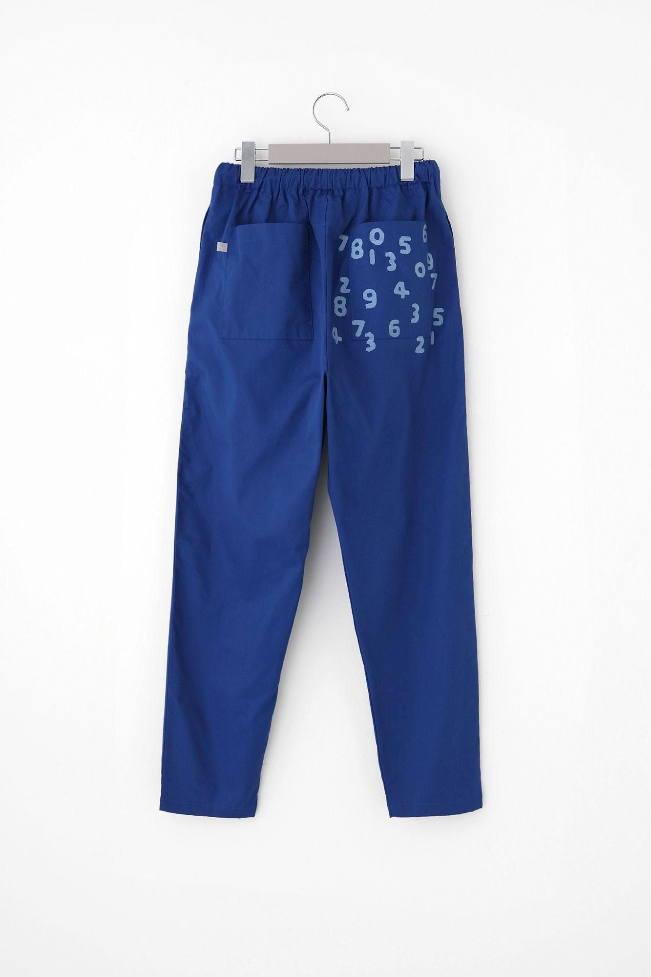 30 Count 1-ply Gabardine Easy Tapered Pants / Bright Blue