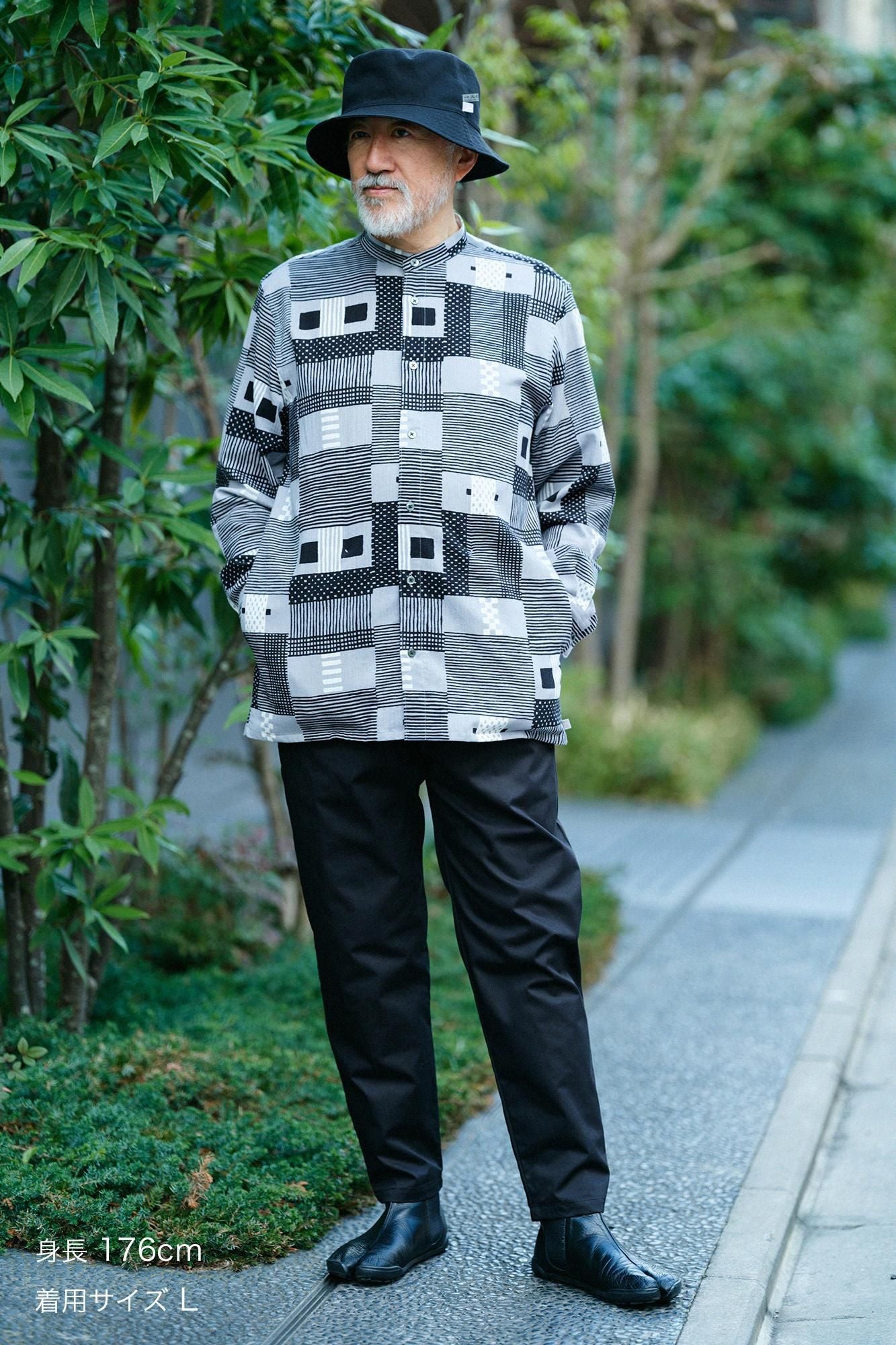 takashima chiku 20/20支架领子衬衫SP/编织