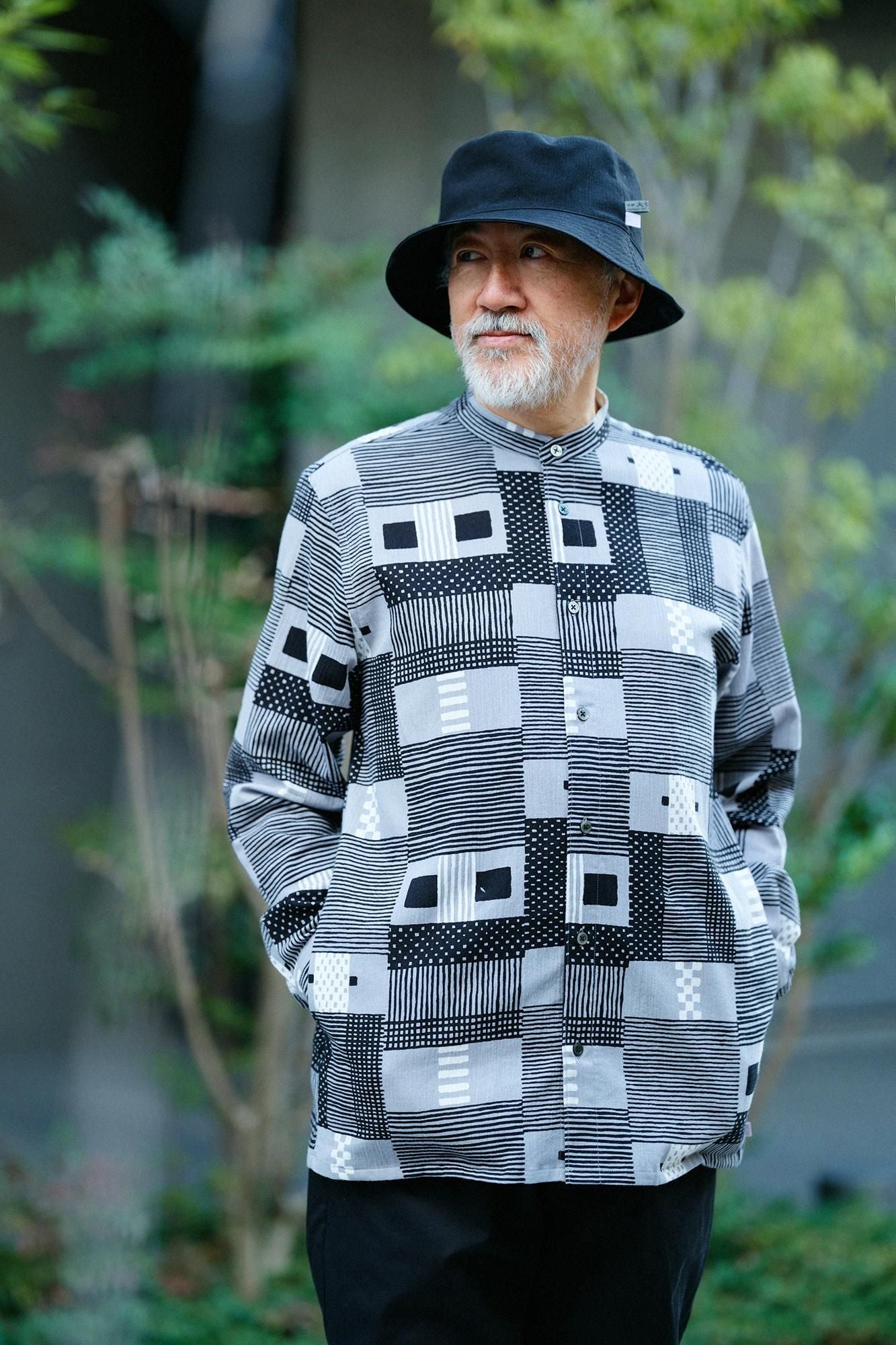 takashima chiku 20/20支架领子衬衫SP/编织