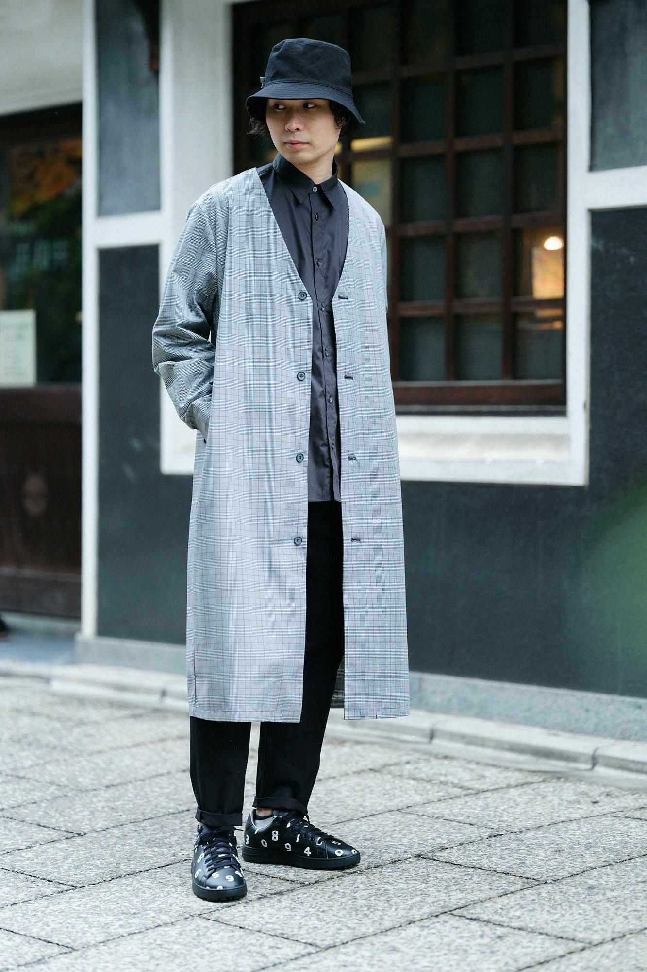 Y. Sneakers / So-Su-U Wet Feather Color (Wood)