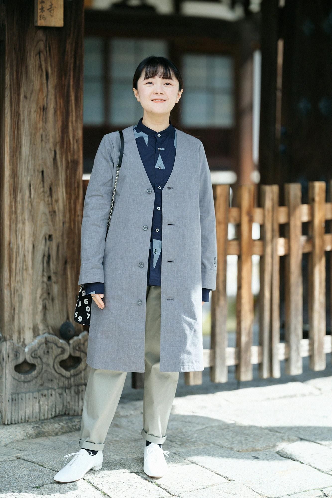 棉花架支架领子衬衫SP/天蓝色