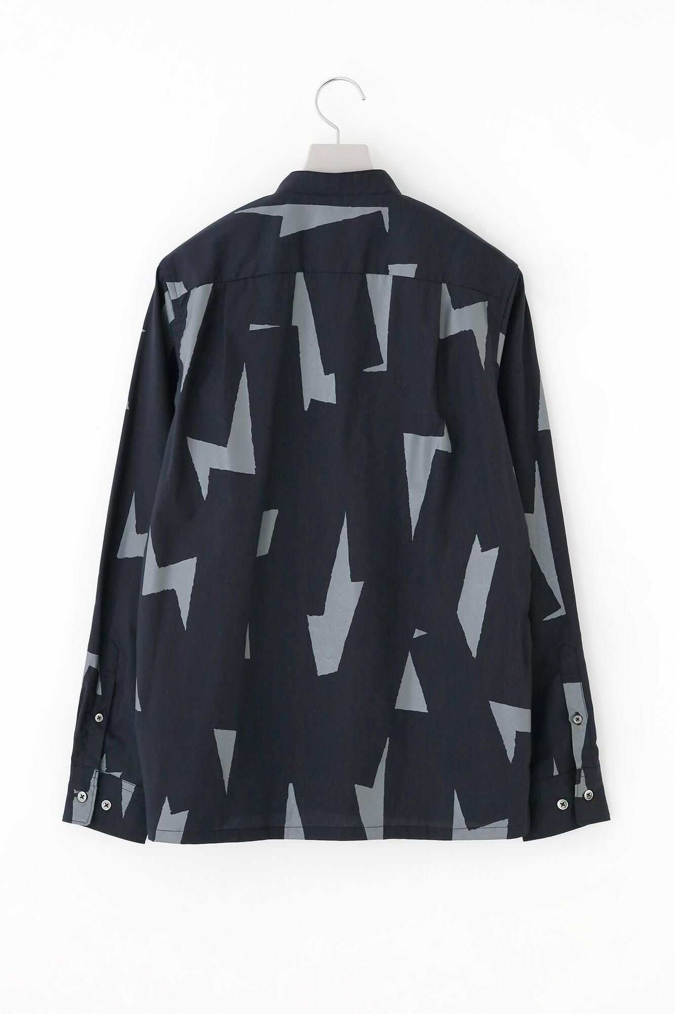 棉花架支架领子衬衫SP/天蓝色