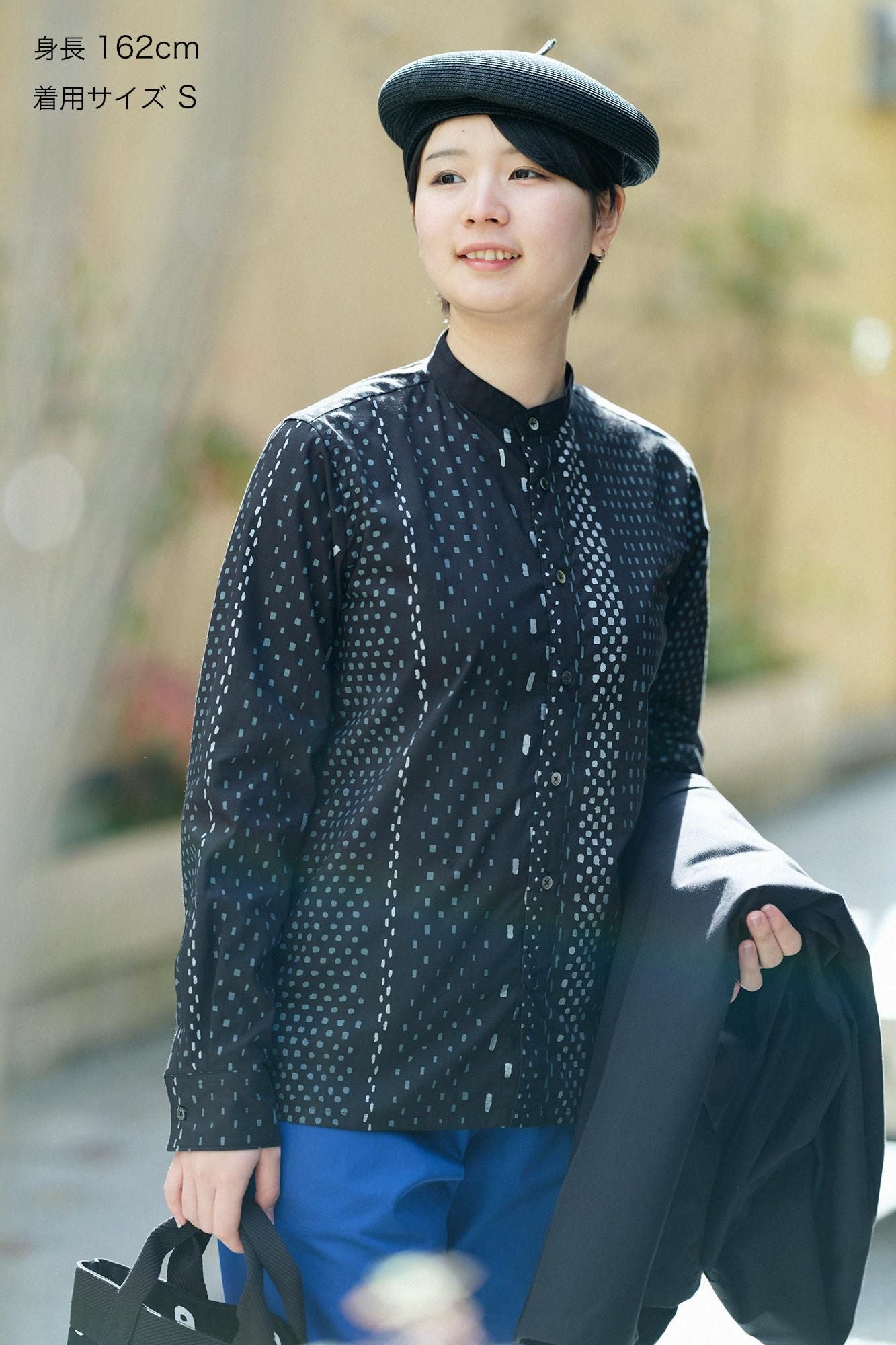 棉花架支架领衬衫SP/ararijima(ararijima)湿羽毛(arariiro)