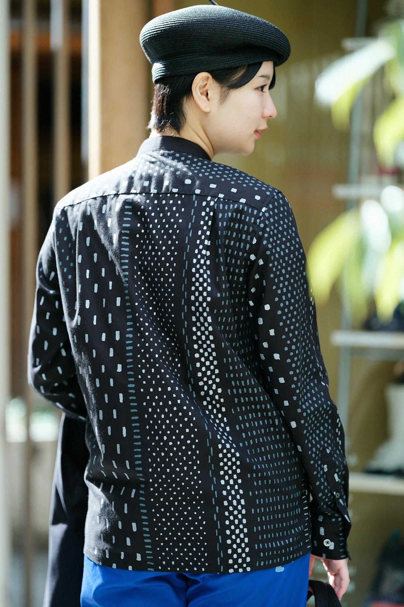 棉花架支架领衬衫SP/ararijima(ararijima)湿羽毛(arariiro)