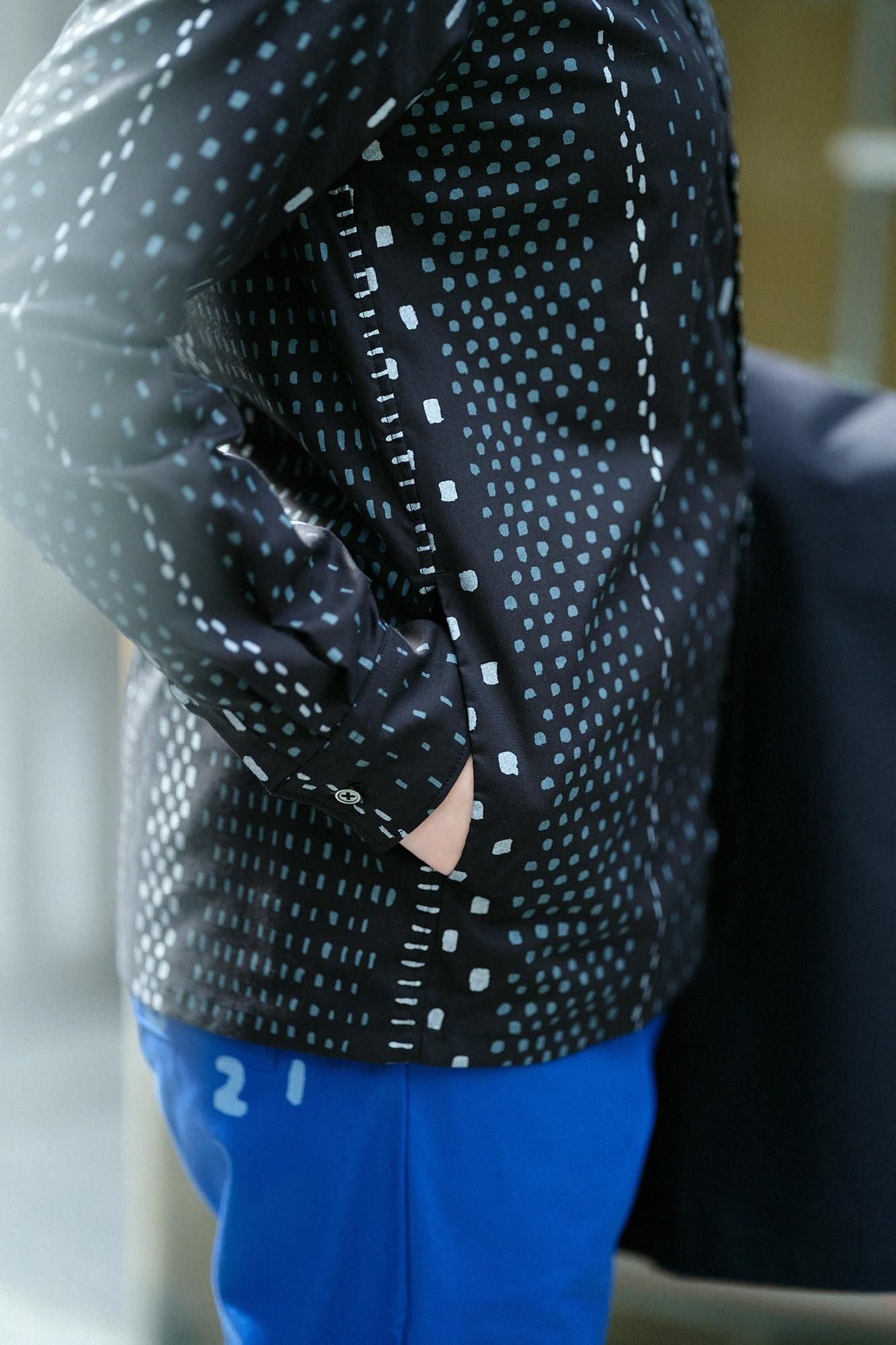 棉花架支架领衬衫SP/ararijima(ararijima)湿羽毛(arariiro)