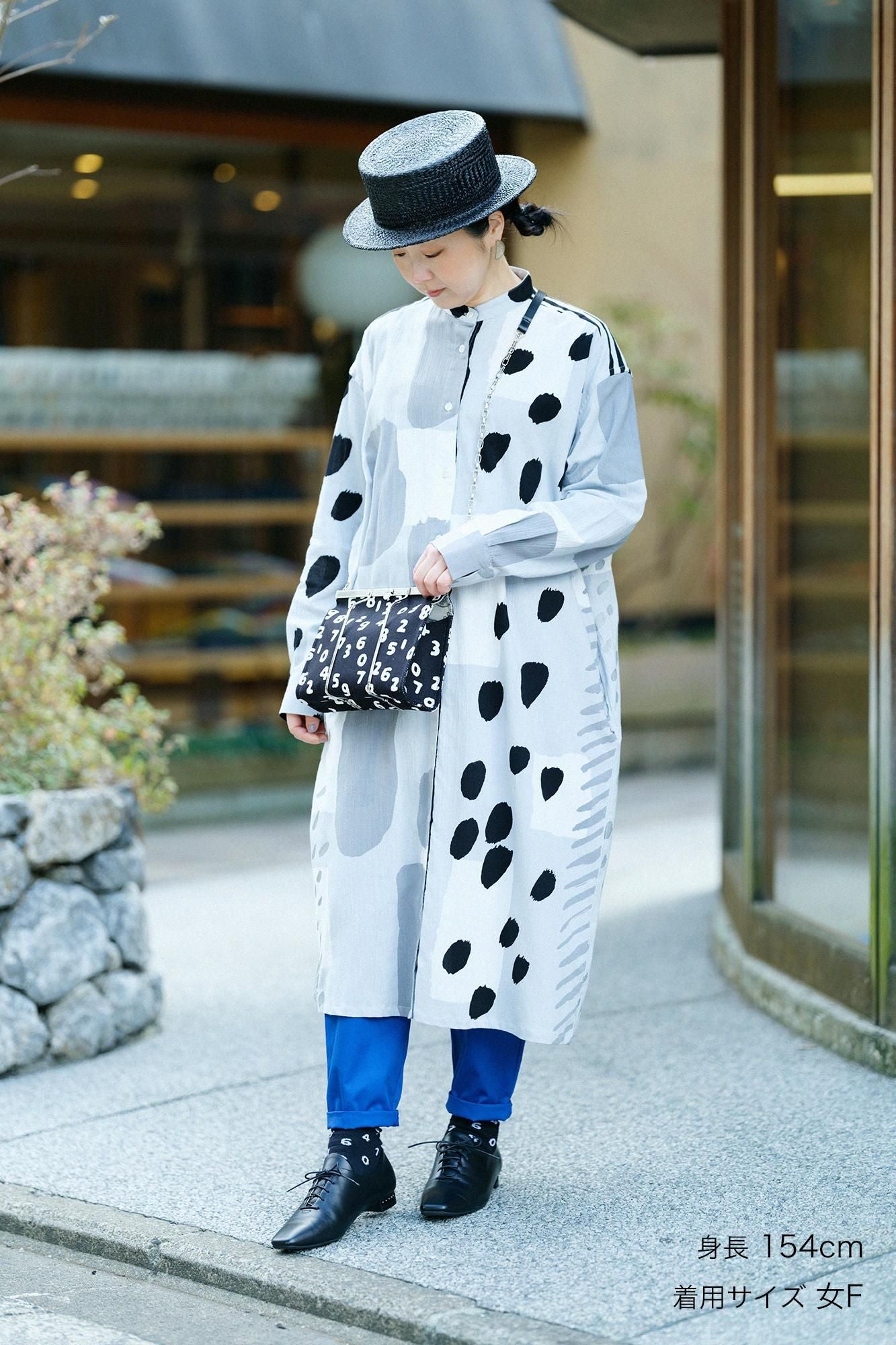 타카시마치지미 20/20 그란 셔츠 원피스/골목