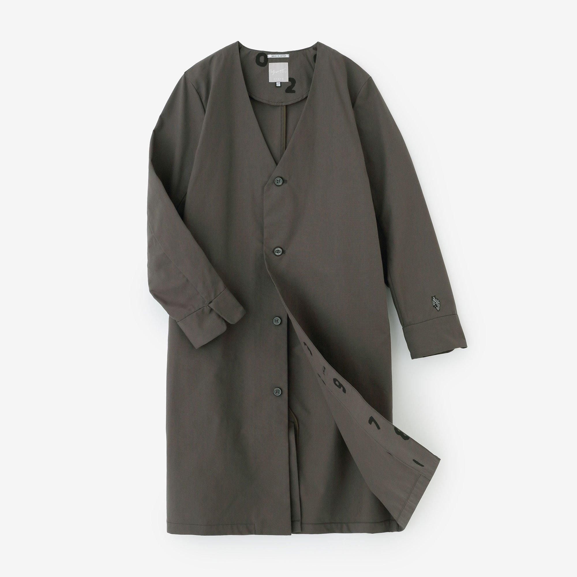 撥水 ウェザークロス C.L.ロングコート/海松茶(みるちゃ)×SO-SU-U