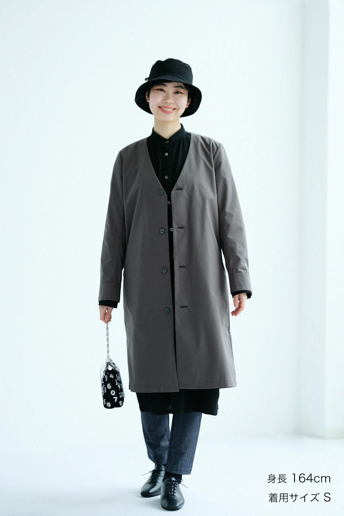 撥水 ウェザークロス C.L.ロングコート/海松茶(みるちゃ)×SO-SU-U