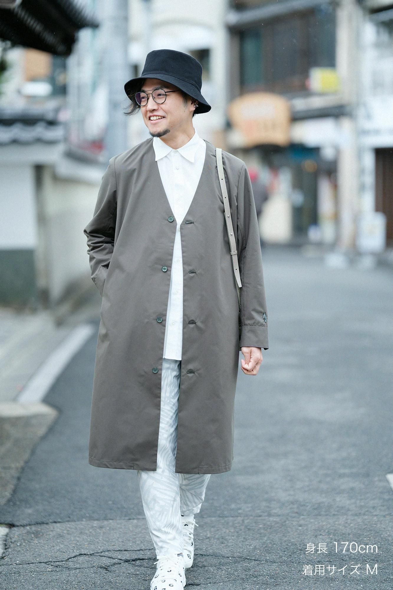 撥水 ウェザークロス C.L.ロングコート/海松茶(みるちゃ)×SO-SU-U