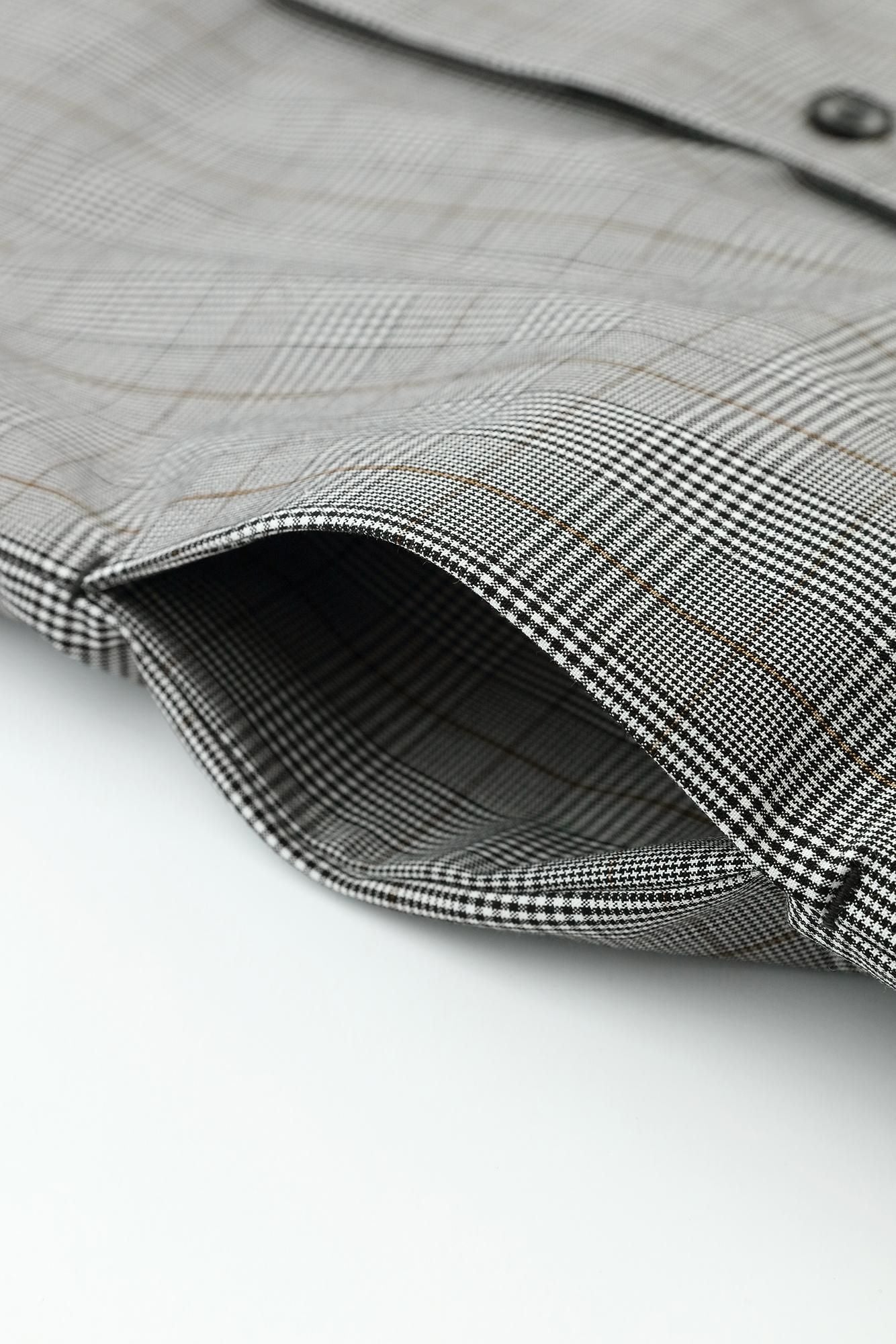 撥水 ウェザークロス C.L.ロングコート/千鳥格子(ちどりこうし)×SO-SU-U