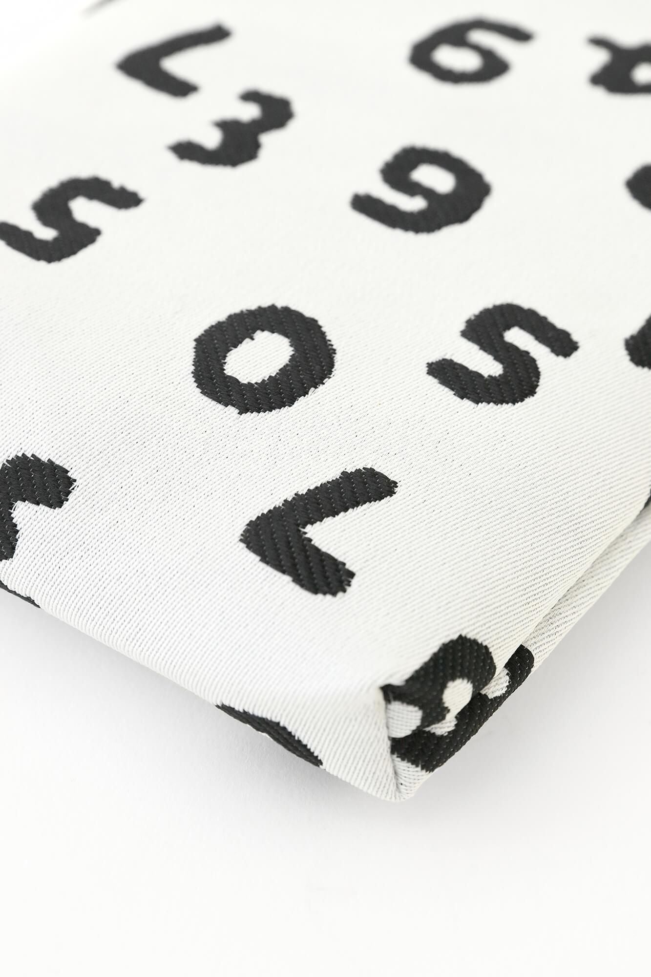 錦織口金包 縱長/ SO-SU-U十數 昆 上下 白色