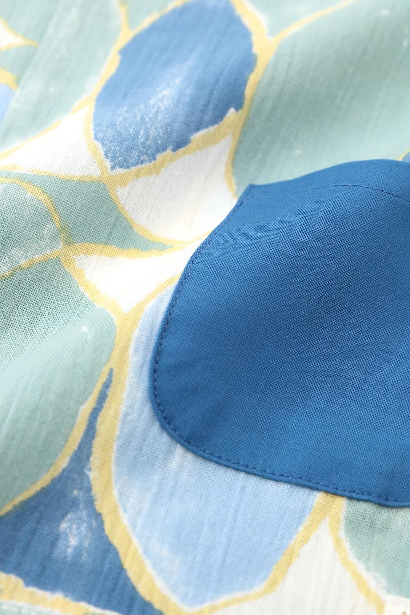 ● Chizimi Cotton 20/20 Square Top block/ Linking Rings the docks