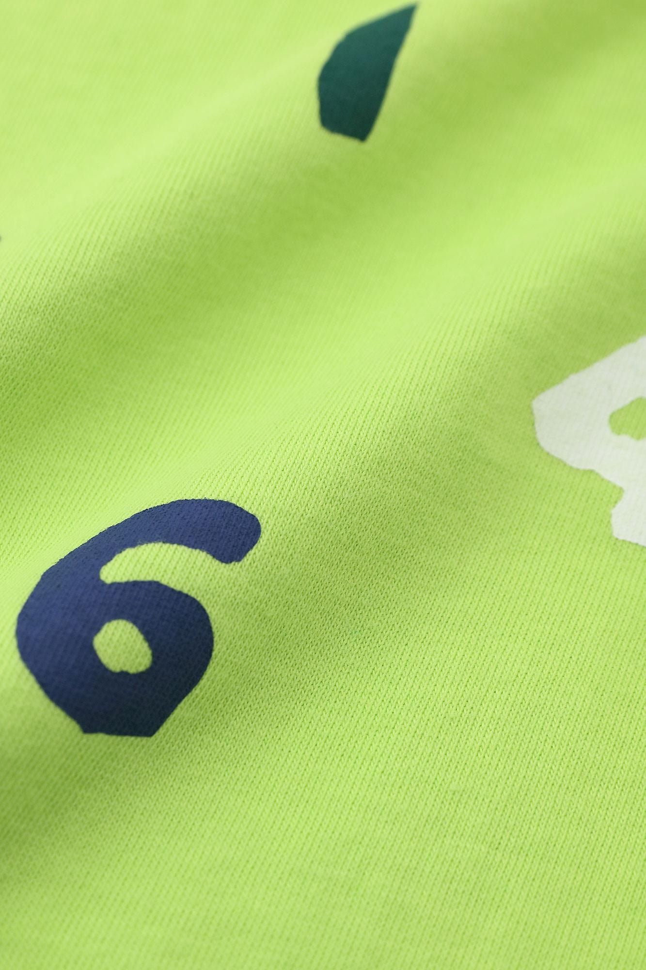 ● SO-SU-U十數 三色短袖T-shirt /黃綠色