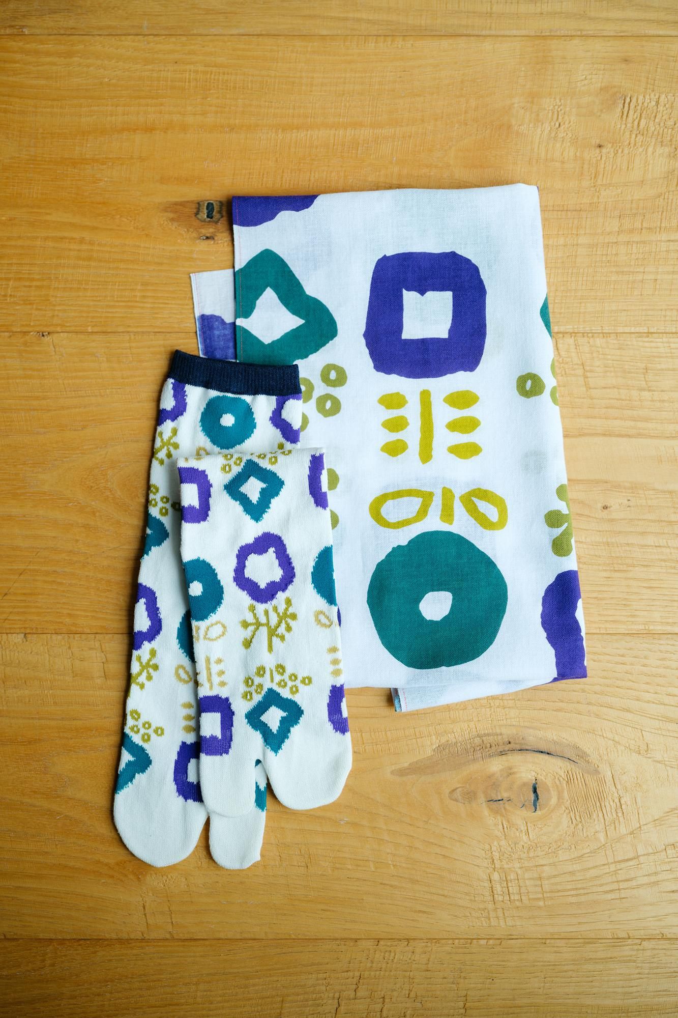 Ise coton textile tenugui / ancient