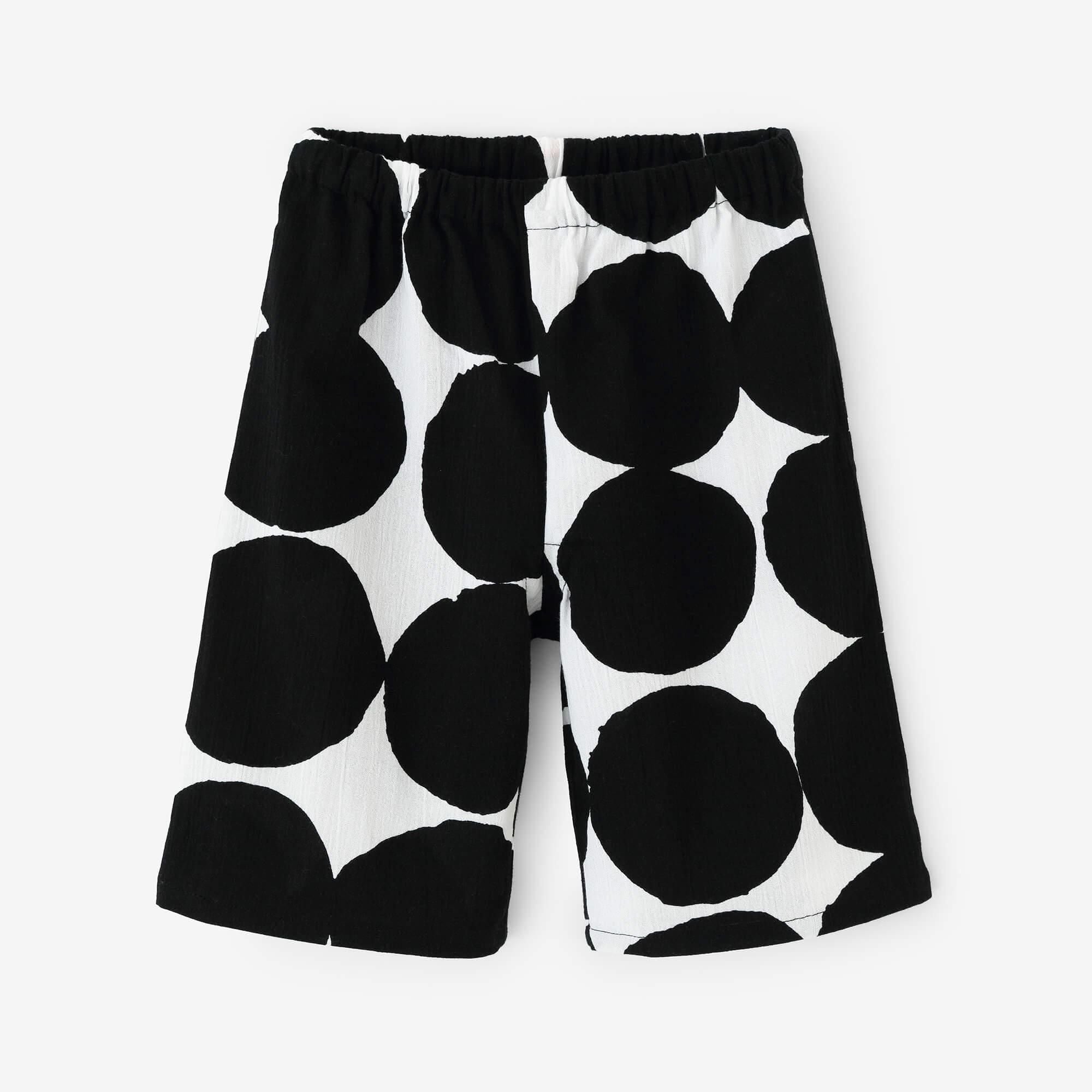 ●高島縮棉20/20童裝及膝短褲/彈珠