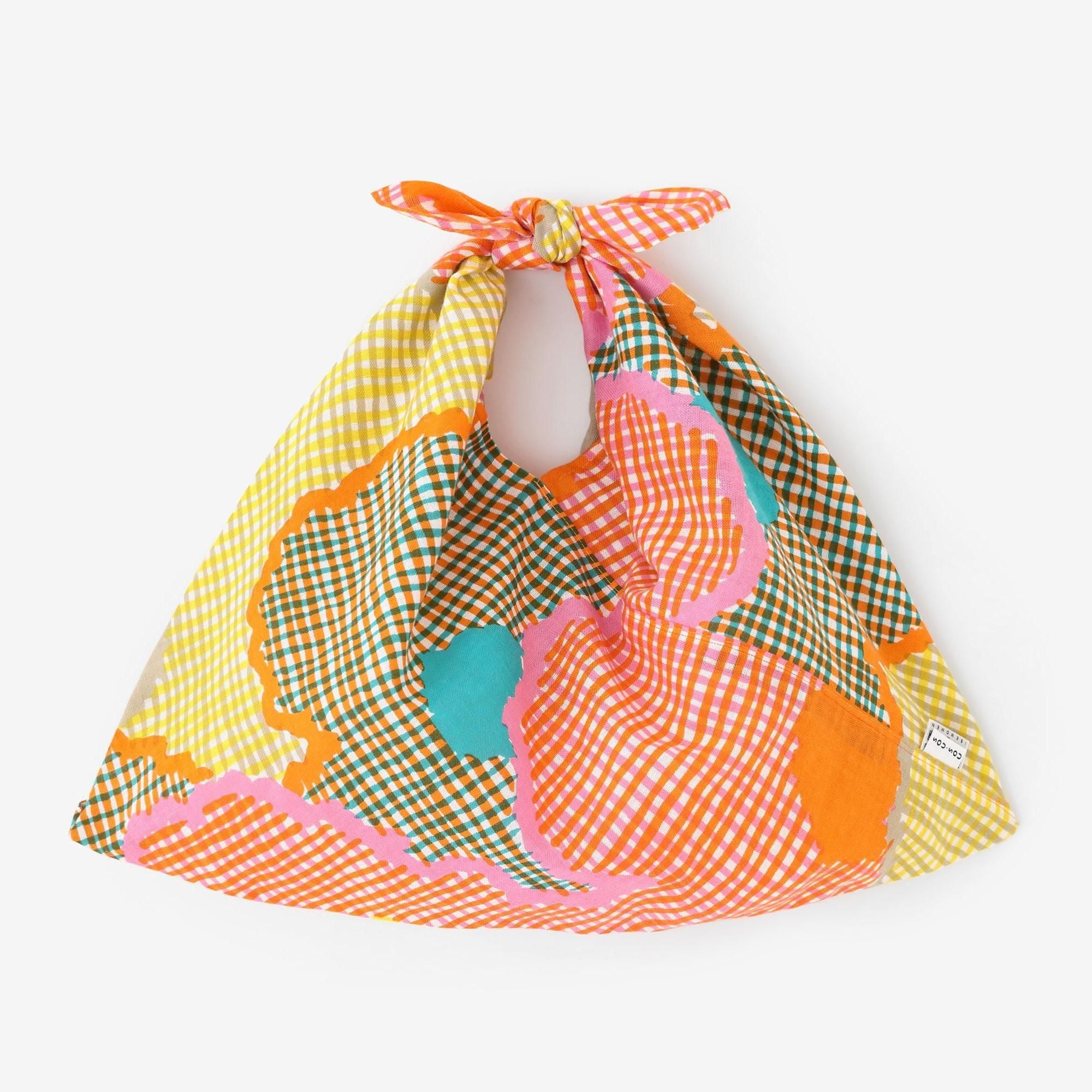 Isemomen Cotton Kohabaori Eco Bag / Brilliant Colors