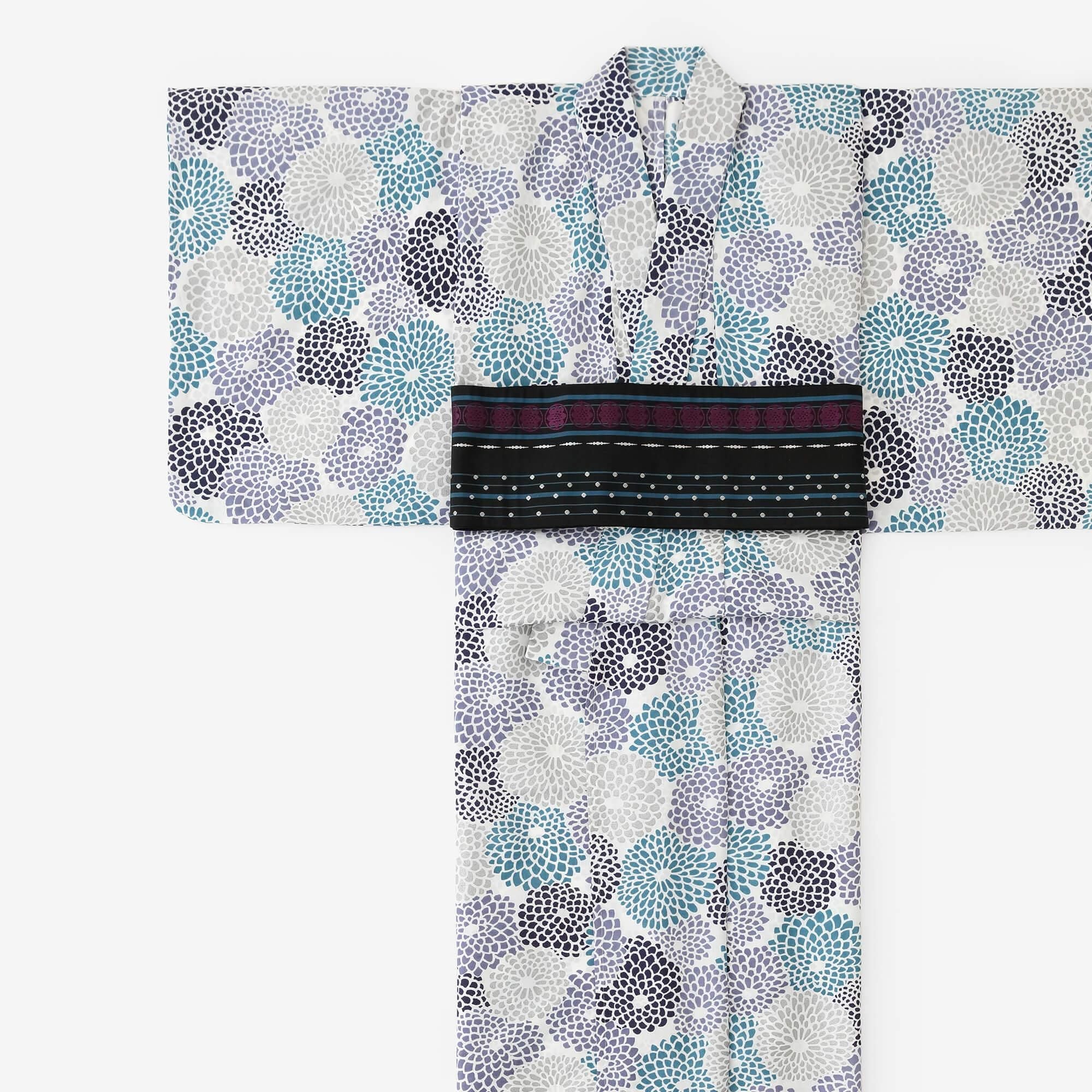 Kosugi Orimono에 의해 만든 Theo Alpha Yukata /국화