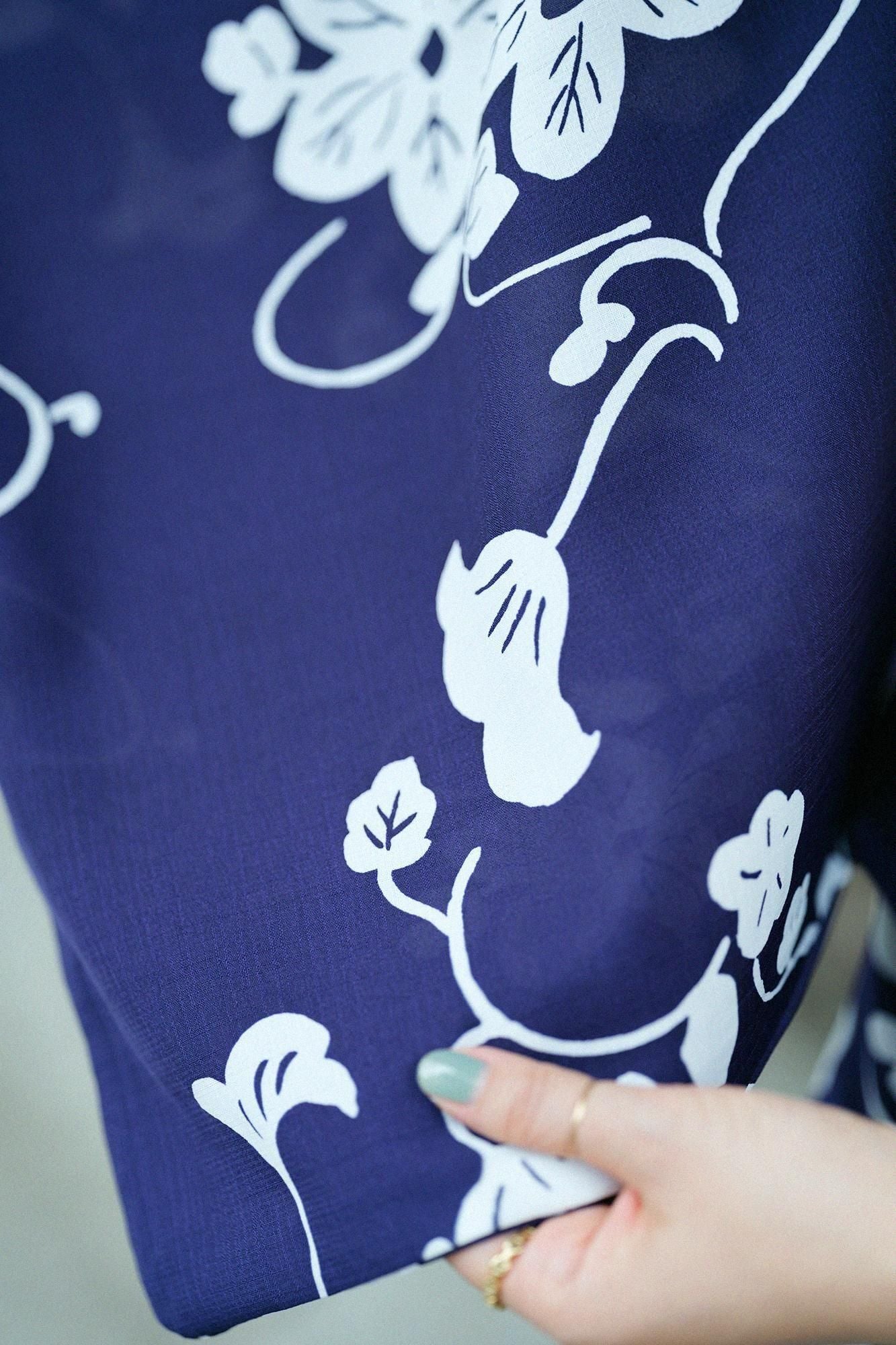 Kosugi Orimono's CEOα Yukata / Graceful