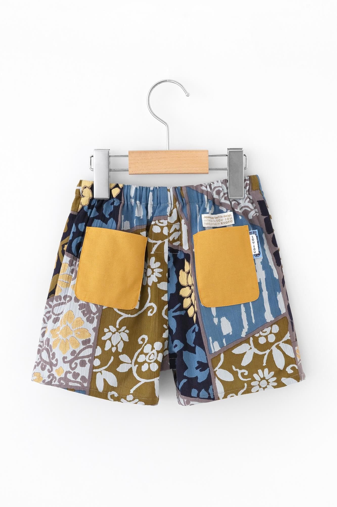 ●たかしまちぢみ 20/20 みじかもんぺ/きんぎんらんどんすとう ぬいあわせ うつし