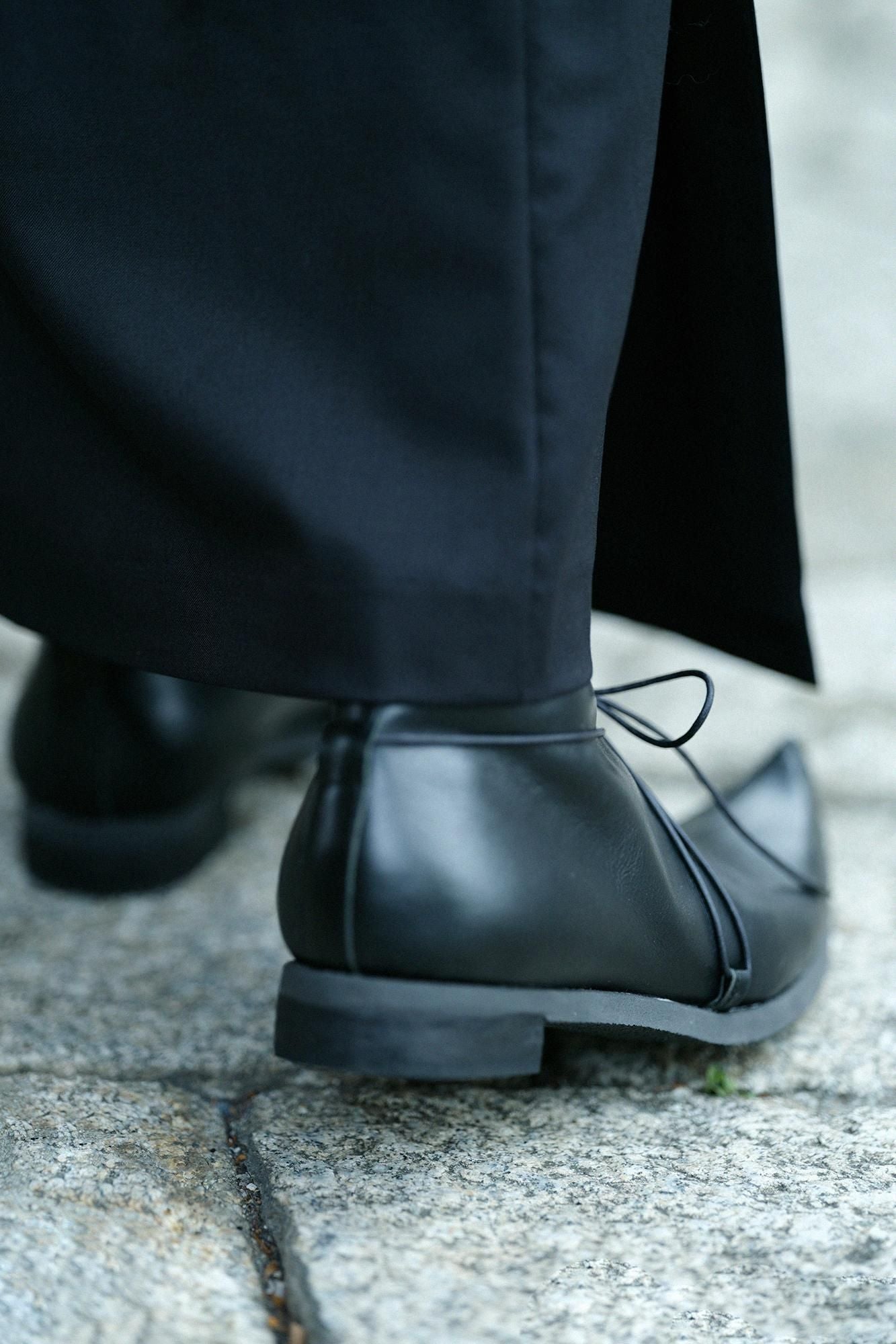 銳應 SOU・SOU傾衣×吉靴房/黑色 【※約需8個月送達】