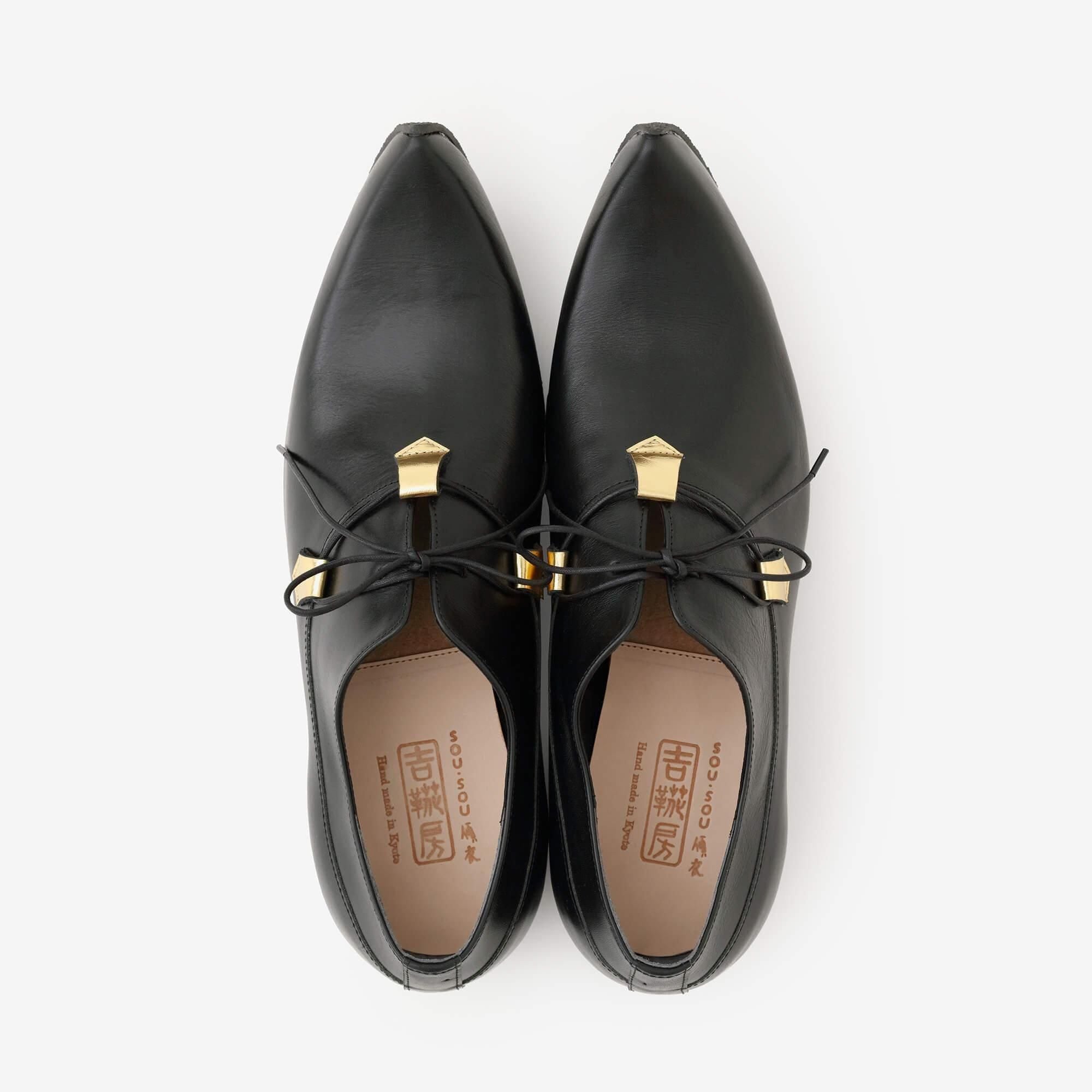 貫 SOU・SOU傾衣×吉靴房/黑色 【※約需8個月送達】