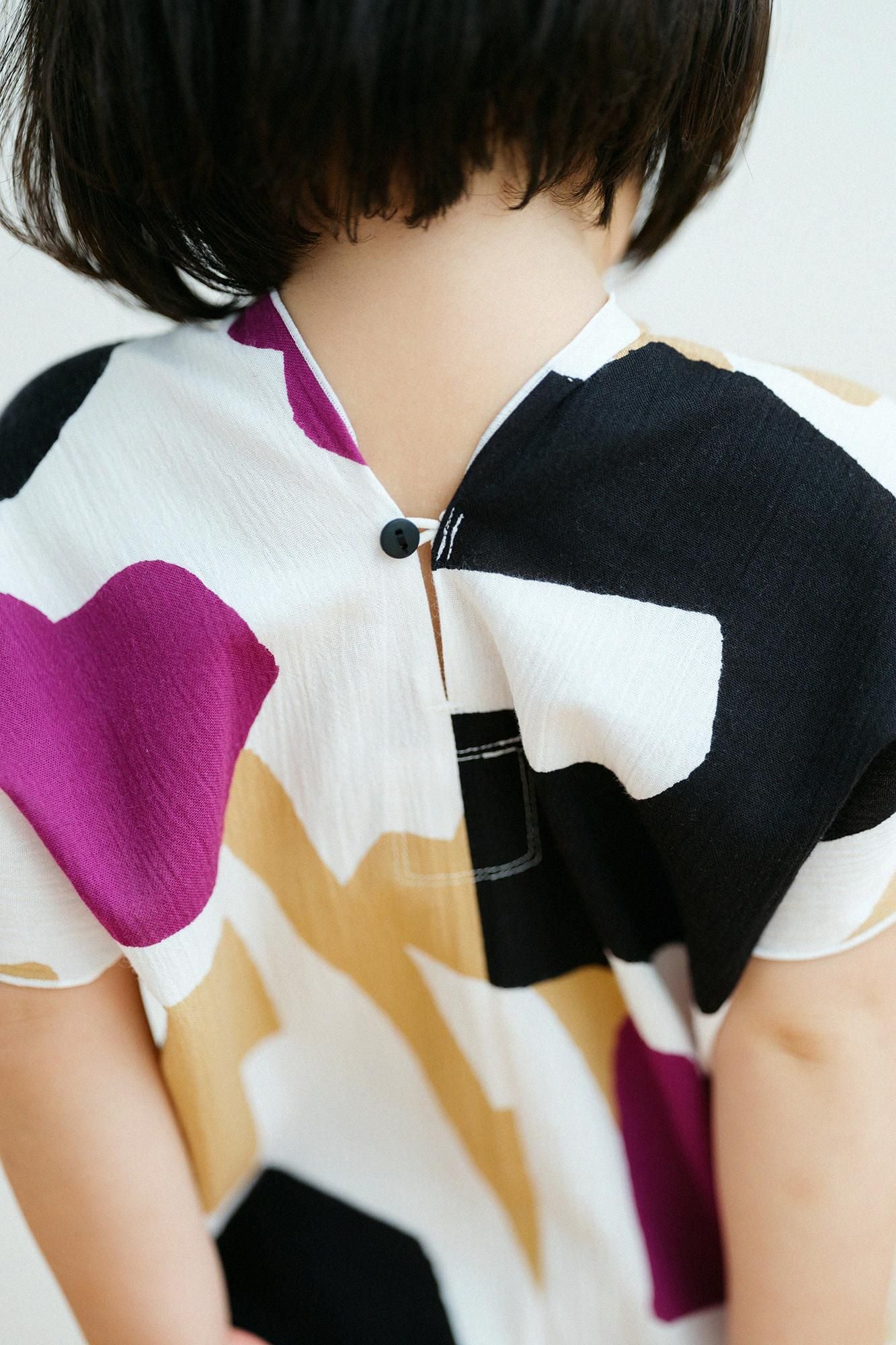 ●高島縮棉 20/20 長方形小洋裝/Emi