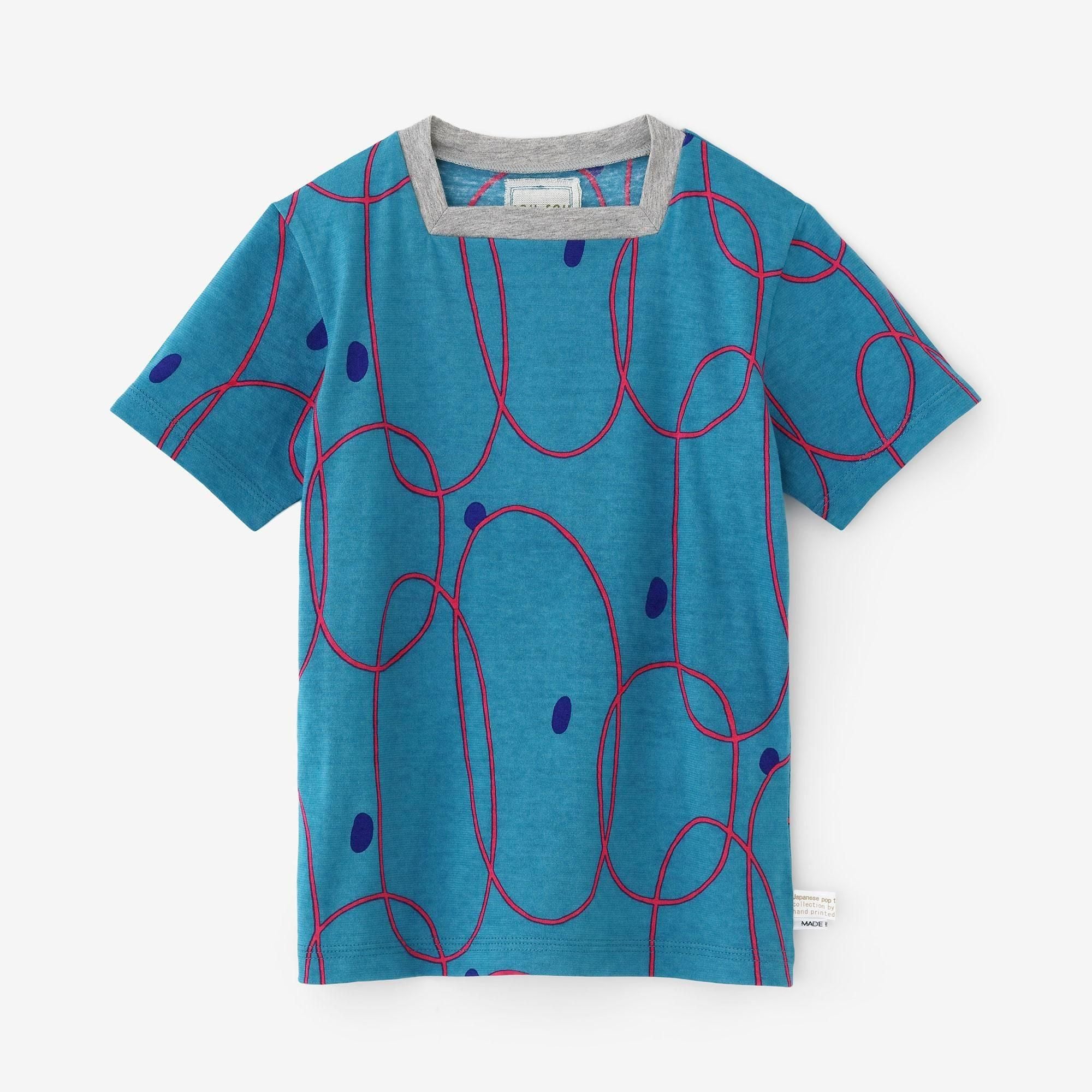 ● Square Neck T-shirt / Rubber band