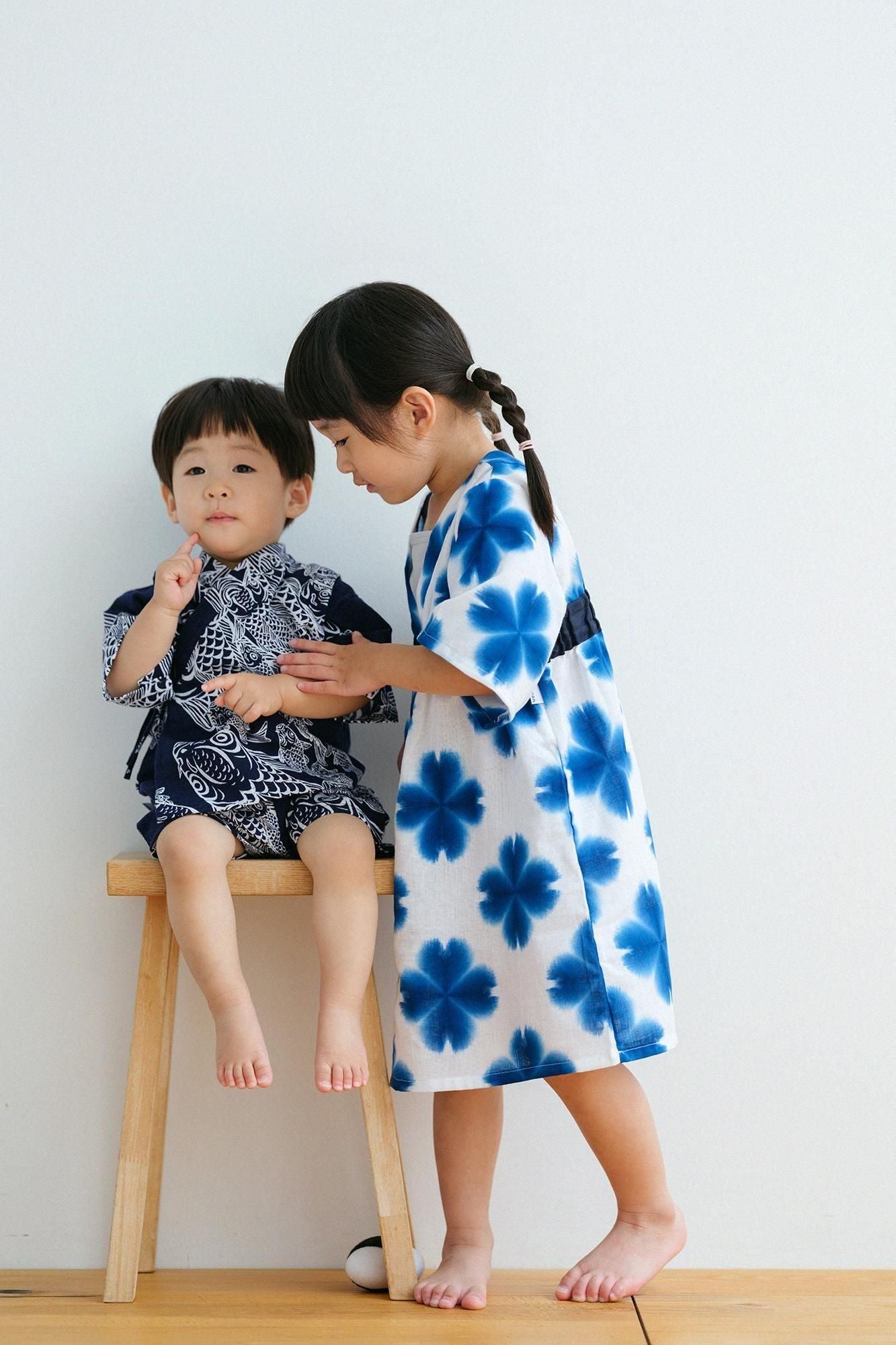 ● Isemomen Children's Jinbei / Keyan's Carp
