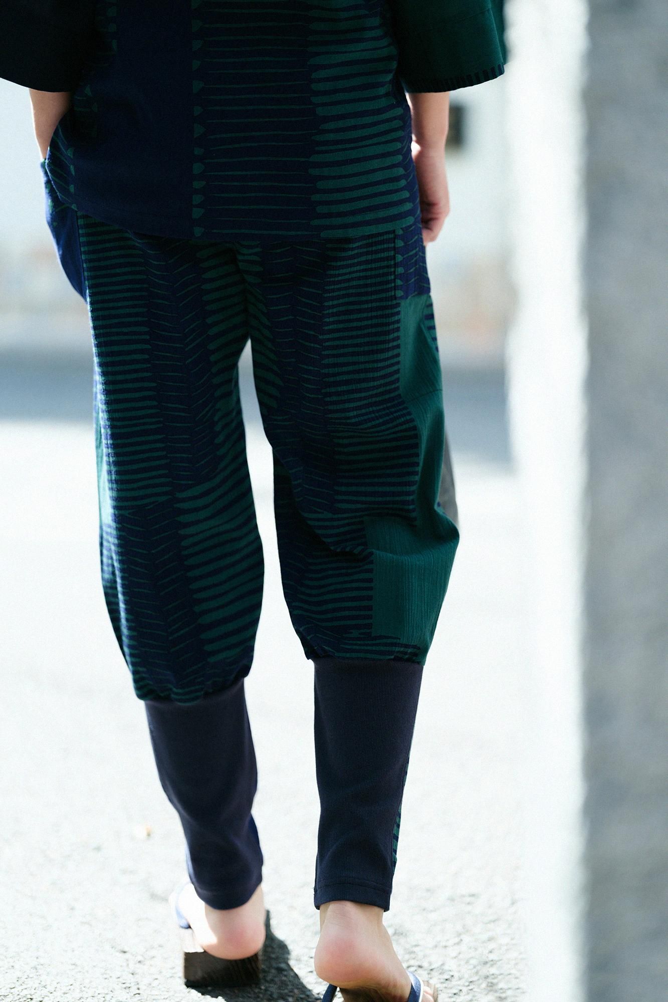 高島縮棉 20/20哈倫褲/階