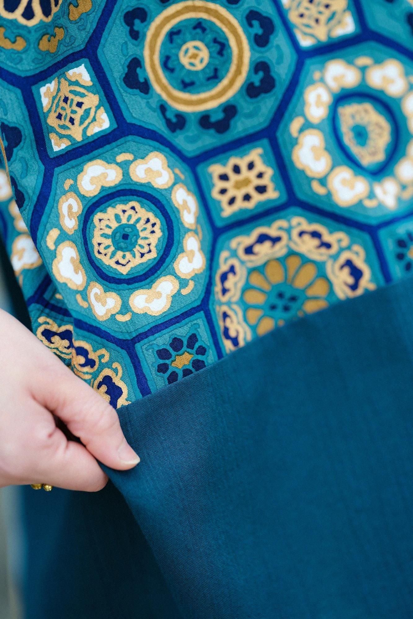 Takashima Jiji 20/20 Shikukui Kumi Schultermuster / Karei Ryokugyokuiro x Tetsuiro