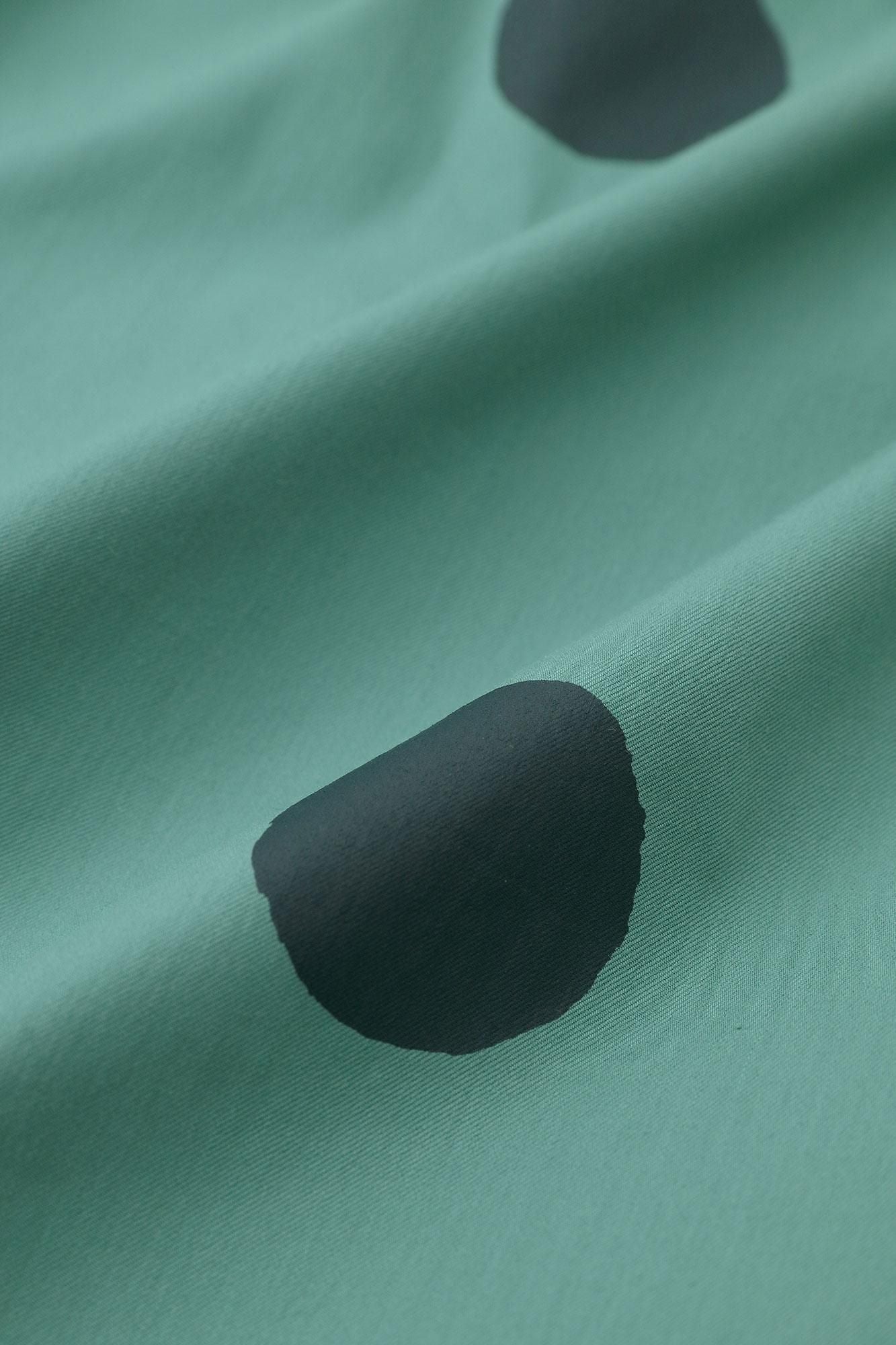 Twill BIKE Culottes / Polka Dots Mara Greyish Green