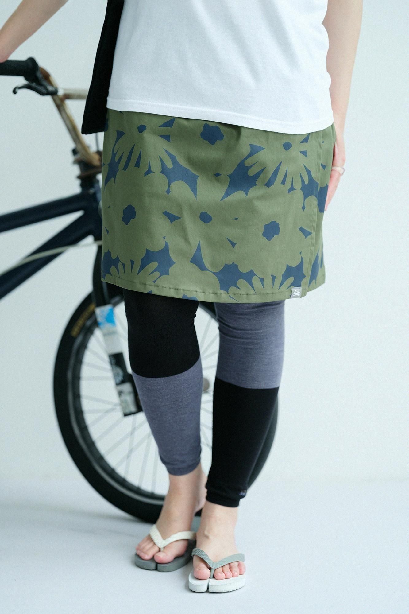 Twill BIKE Culottes / Oraka Olive Green