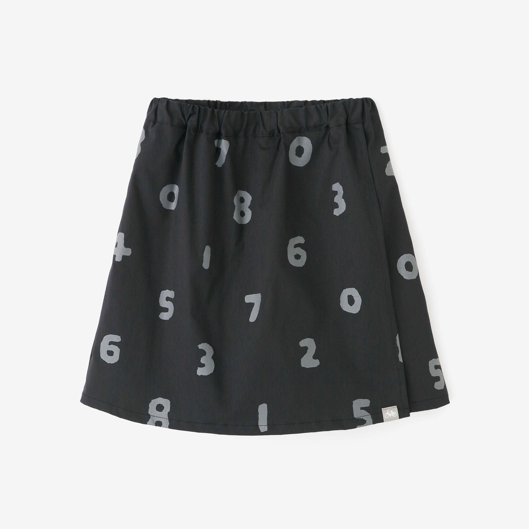 Twill Bike Culottes / So-Su-U Black Navy Blue (Kurokon)