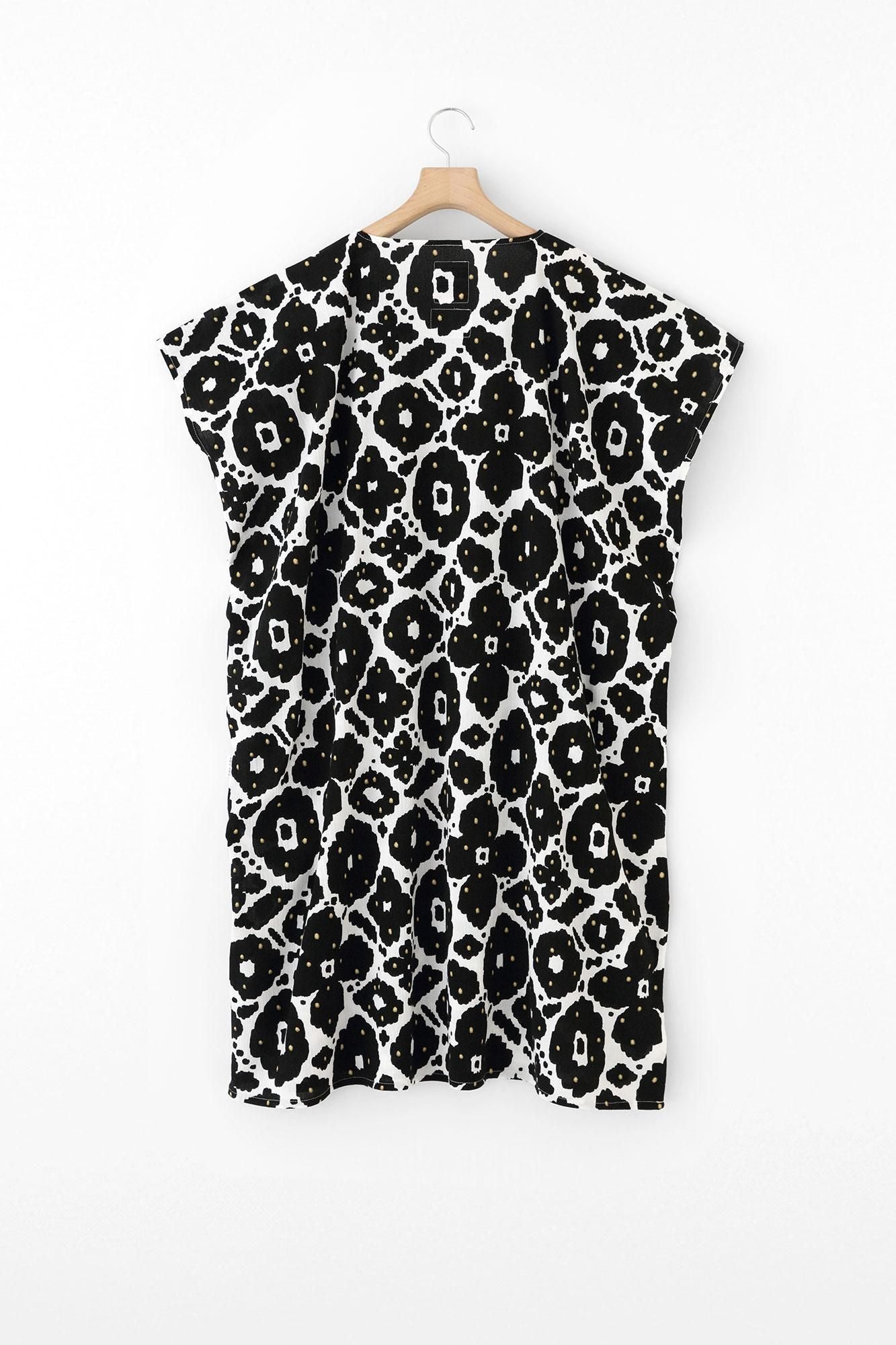 타카시마치지미 20/20 직사각형 원피스(Chohokei)/꽃장식