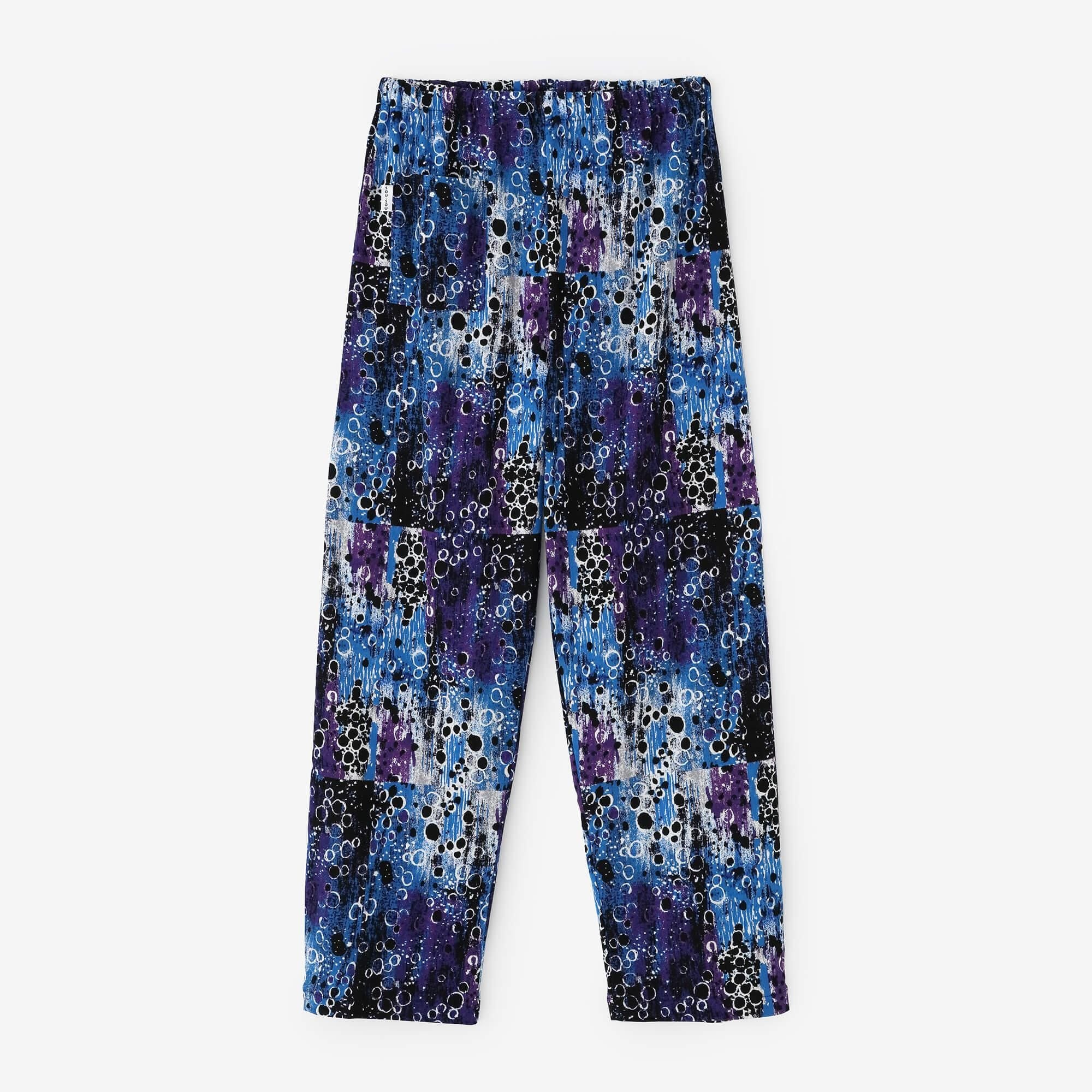 高島縮棉 40/40 細腿褲/天目