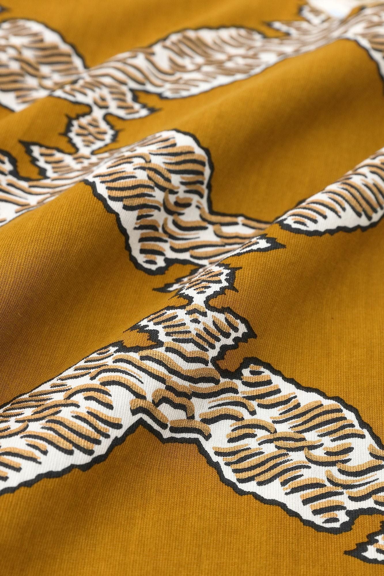 高島縮棉 40/40 短袖上衣/武者七寶