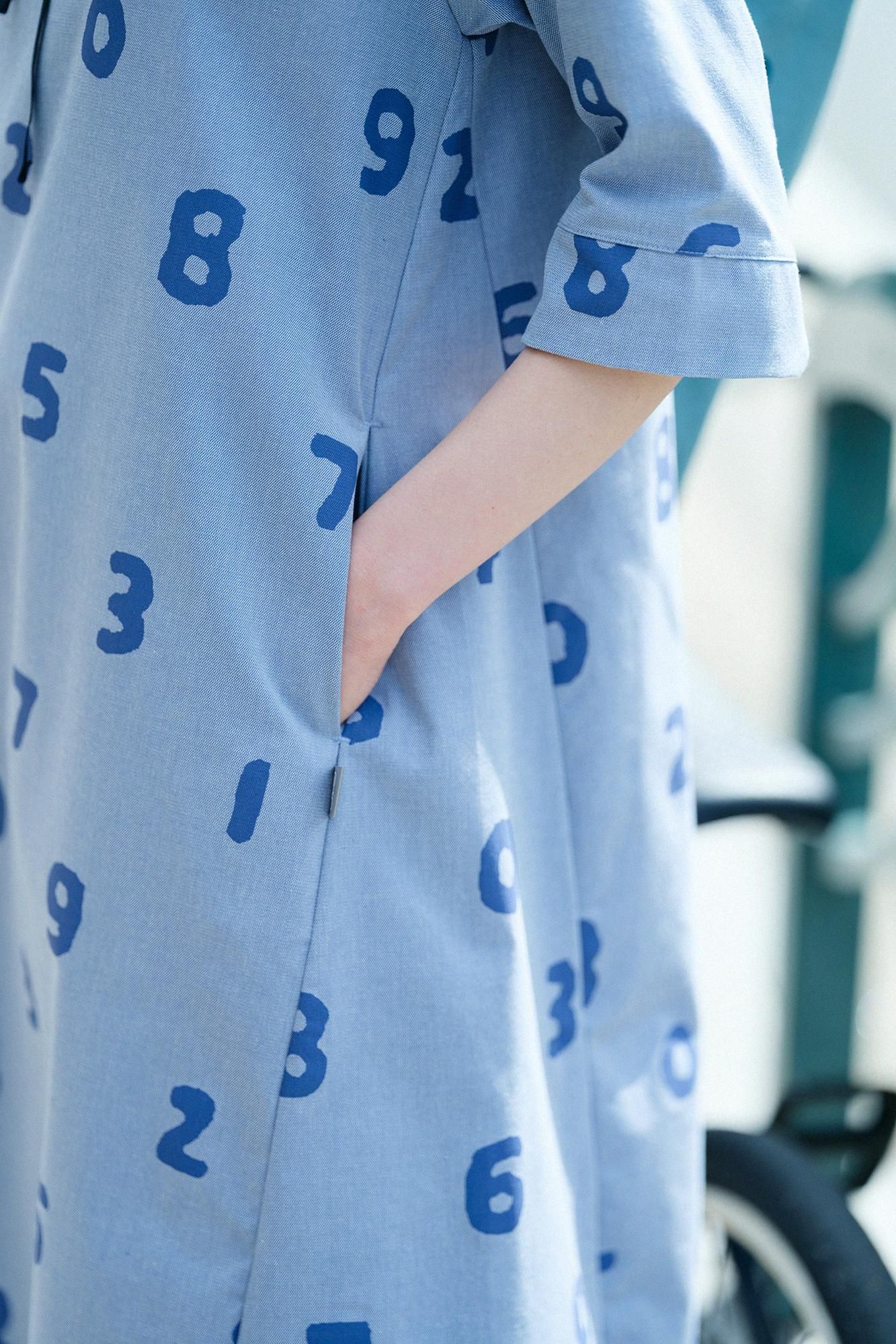 棉X Coolmax(R)自行车连衣裙/SO-SU-U