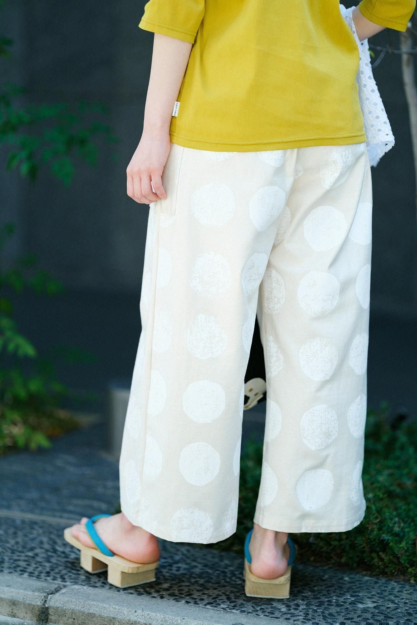 새틴 직조 호우비 몸뻬/ 이모반 키지로