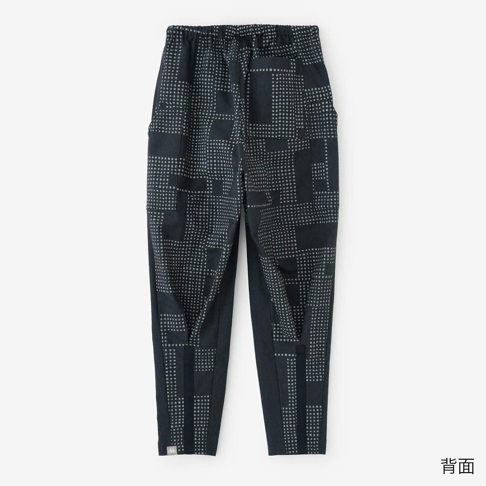 net限定】綿×クールマックス(R) BIKEジョードプル／ダークネイビー×影