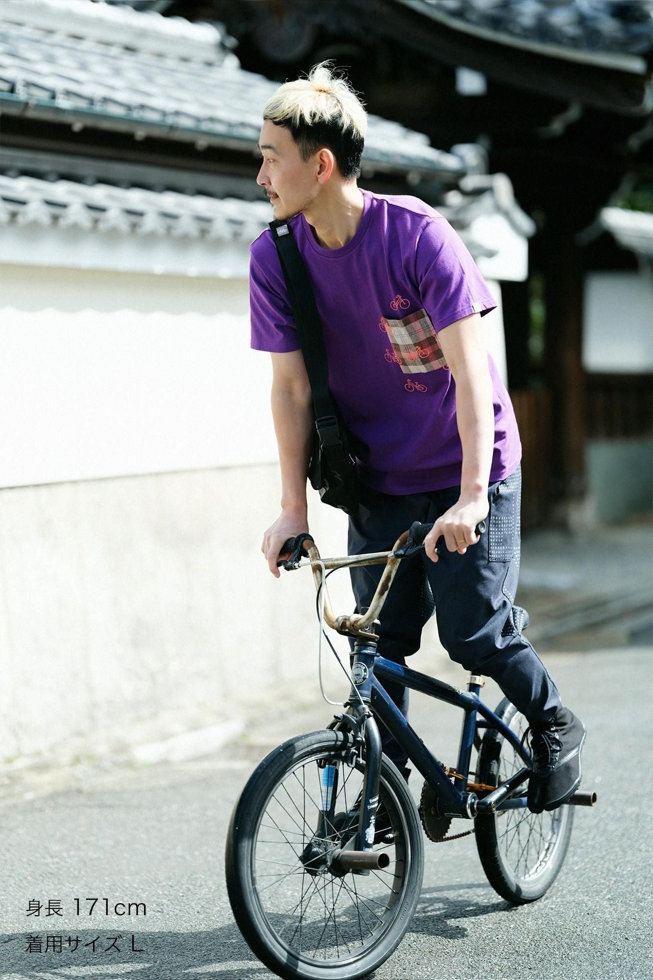 【期間限定10%OFF】棉×Coolmax(R) BIKE 修腿馬術褲/深藍×影(※預計於4月29日~5月2日左右發貨)