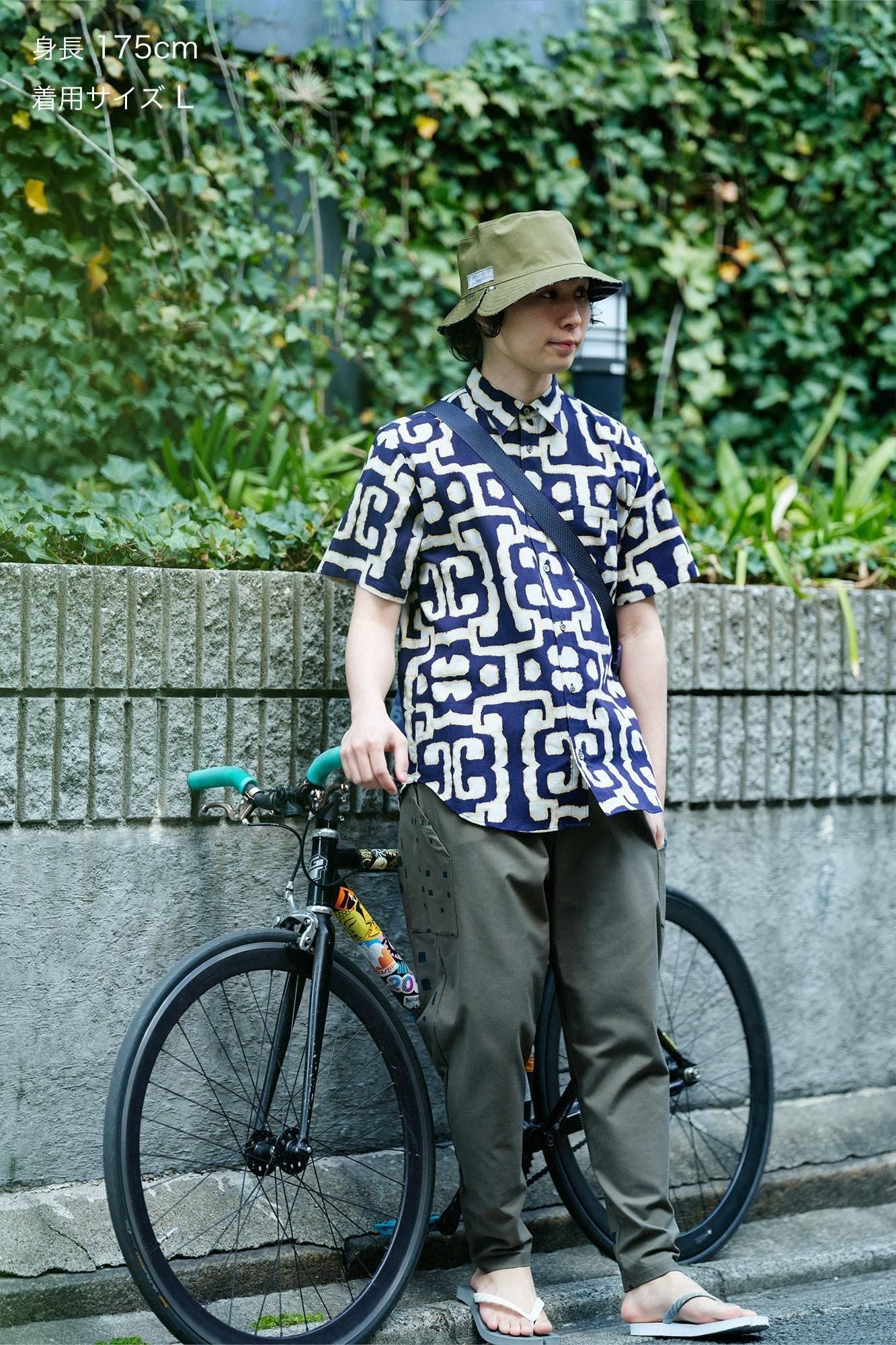 Cotton × Coolmax(R) BIKE Jodhpur / Olive Green × Windows